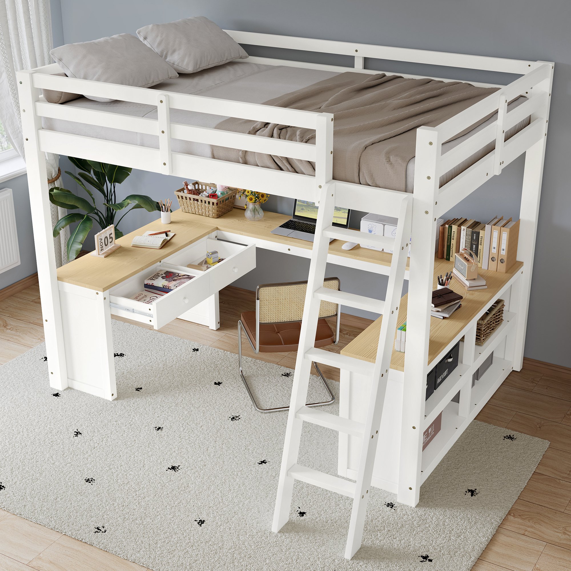 Rangements pratiques et spacieux