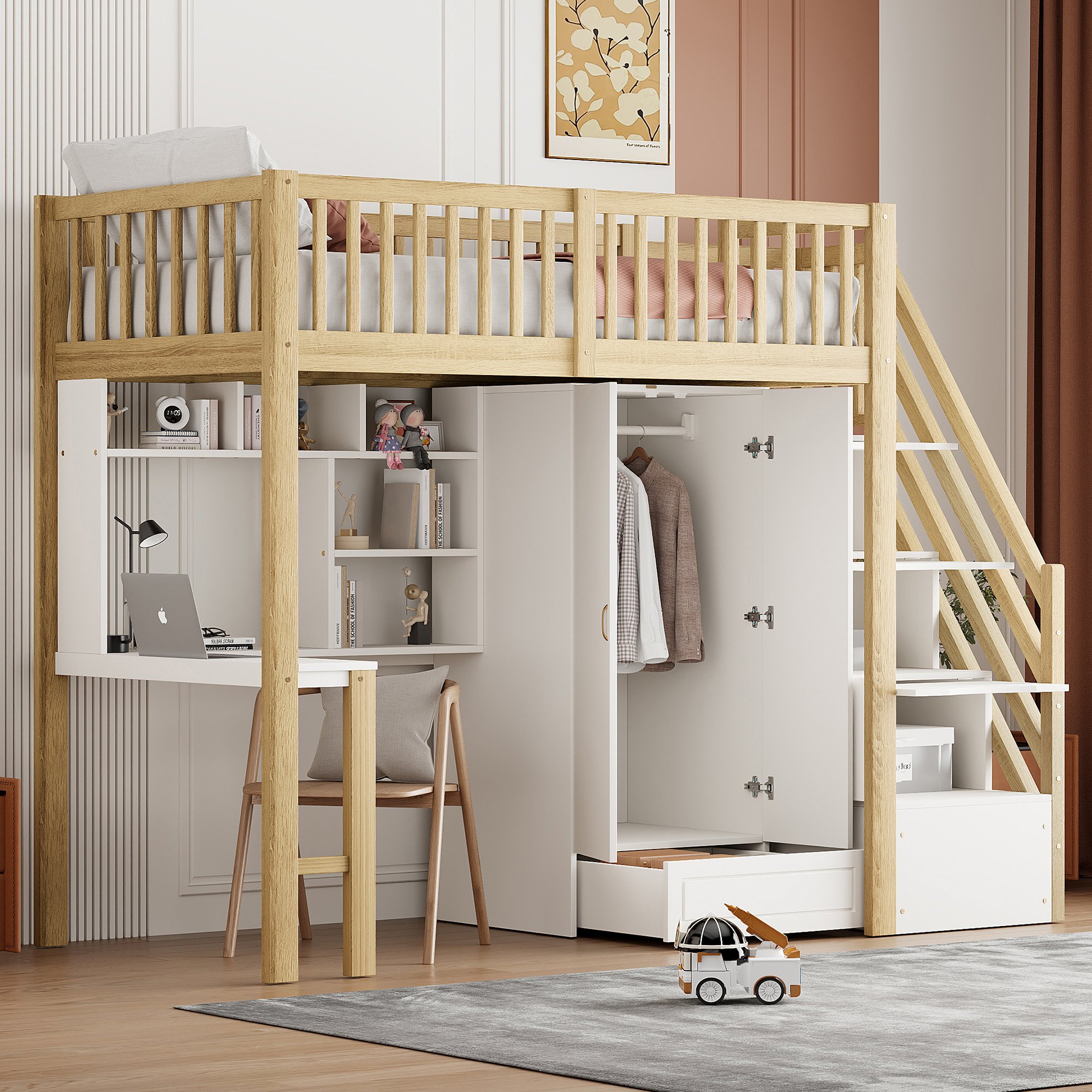 Grande armoire intégrée