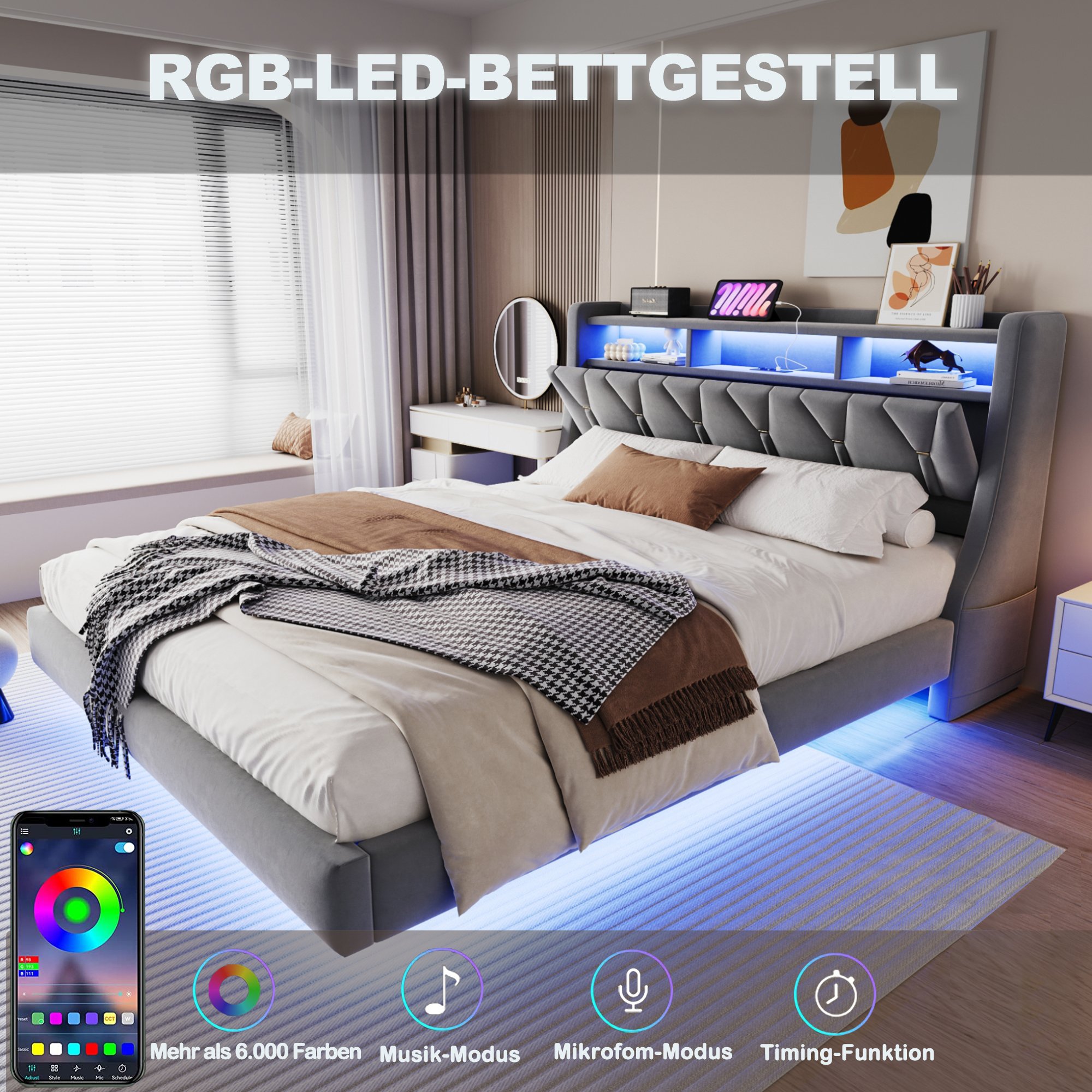 Éclairage LED intelligent