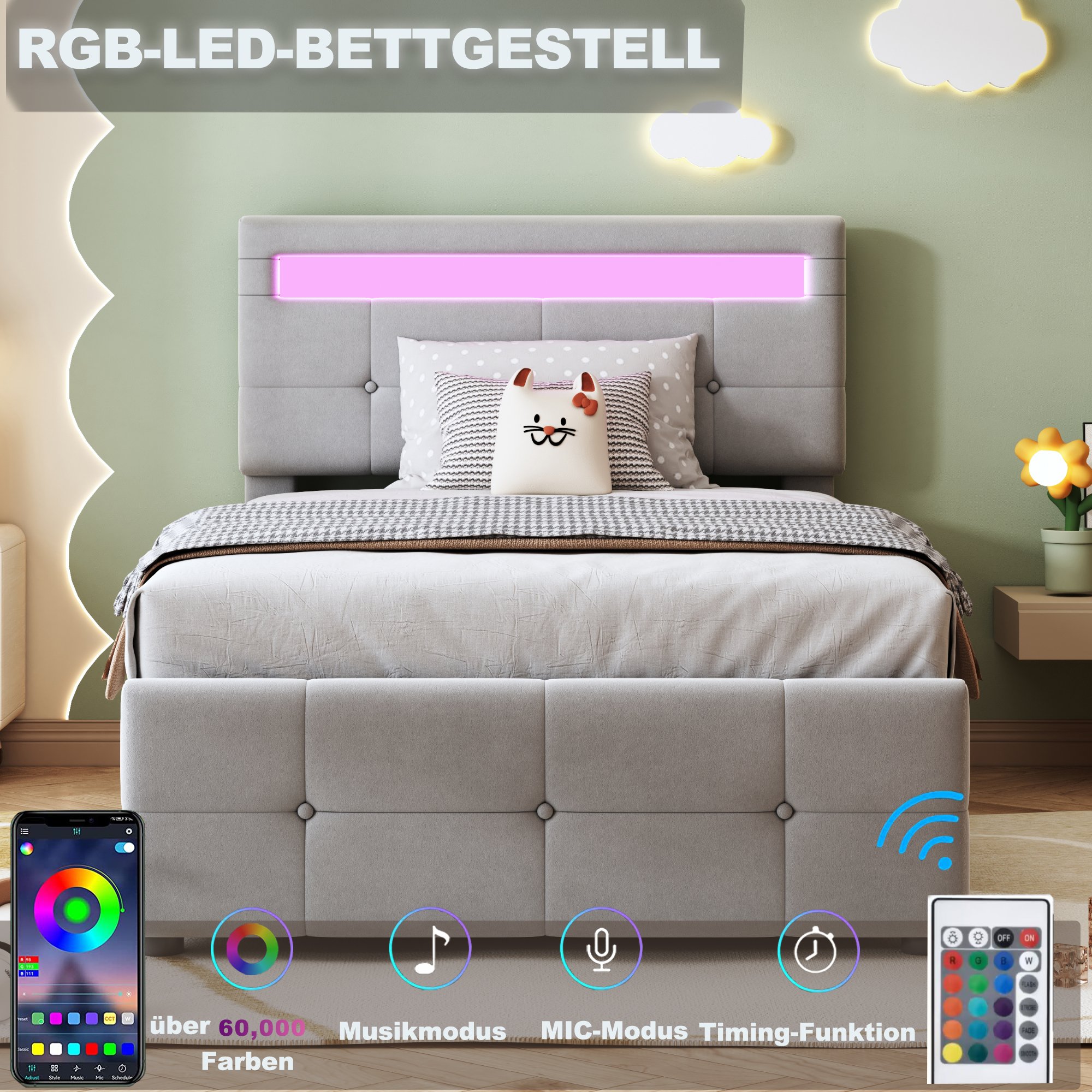 Éclairage LED personnalisable