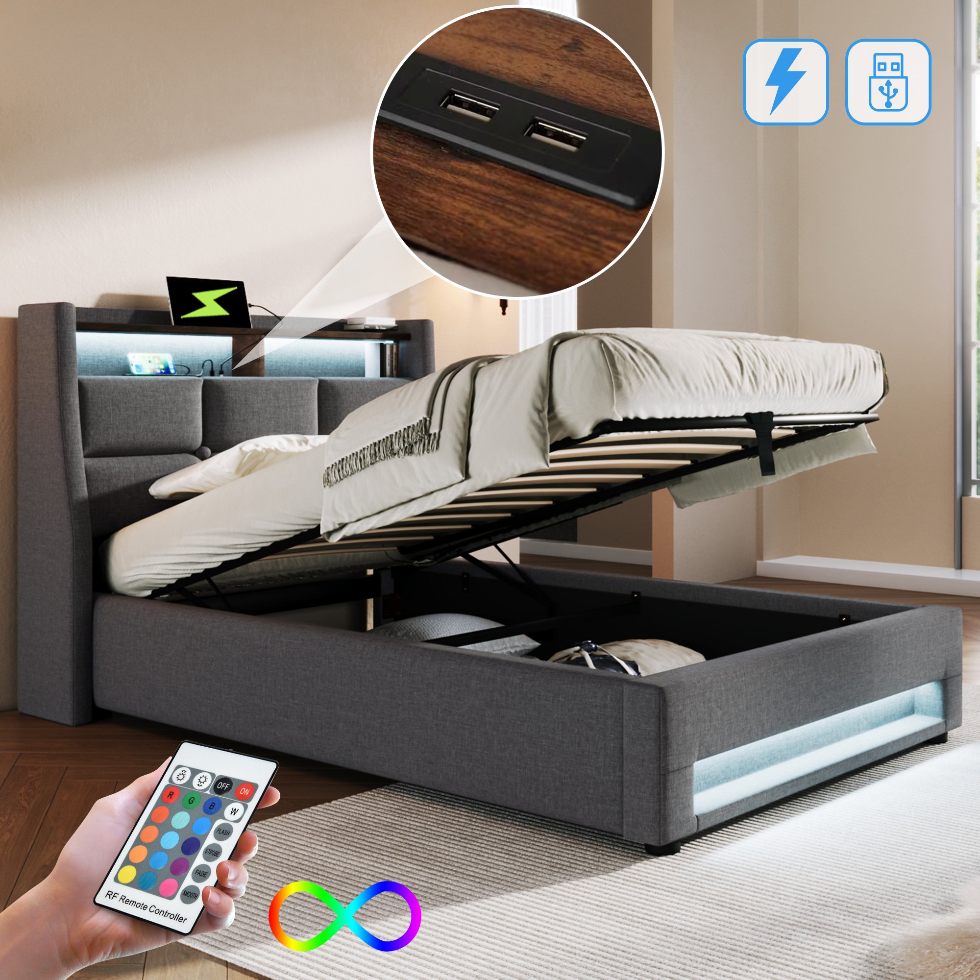 Éclairage LED Intelligent & Télécommande