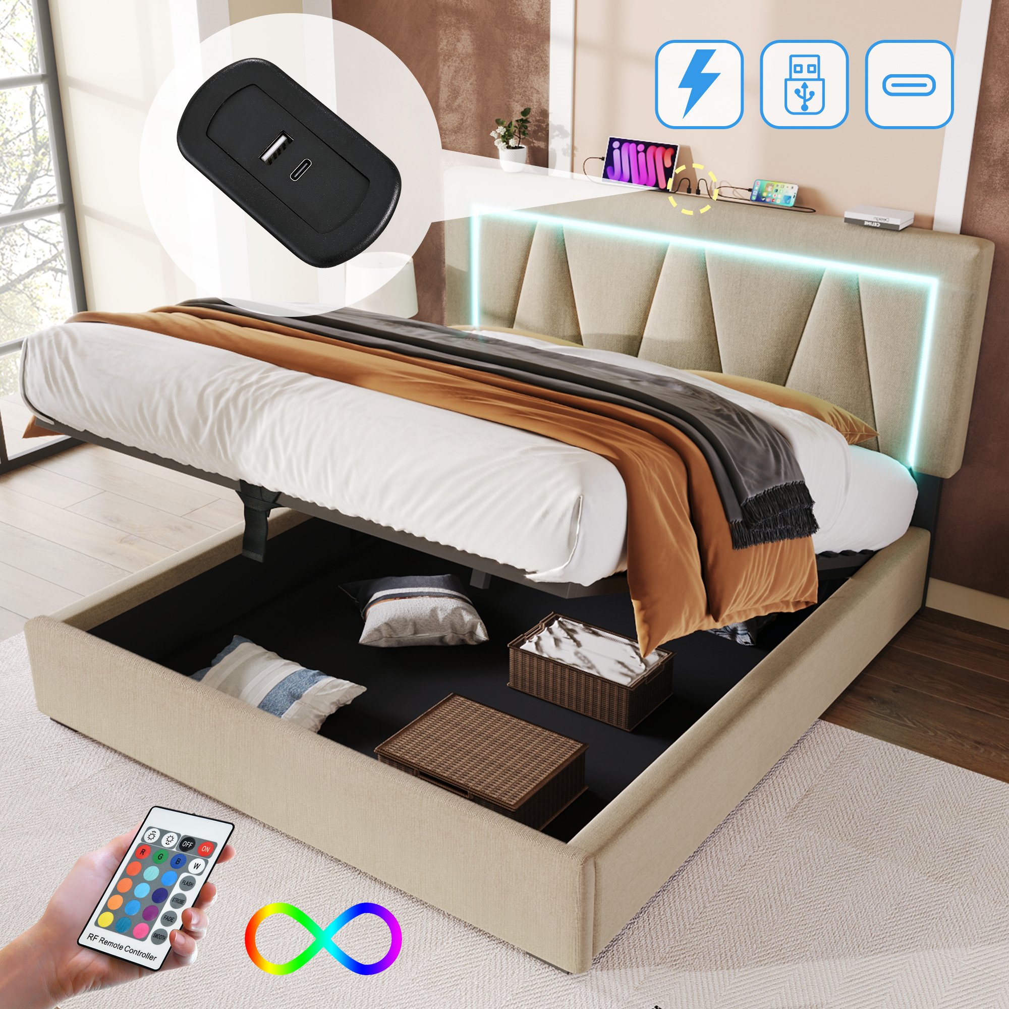 Éclairage LED Ambiant Personnalisable