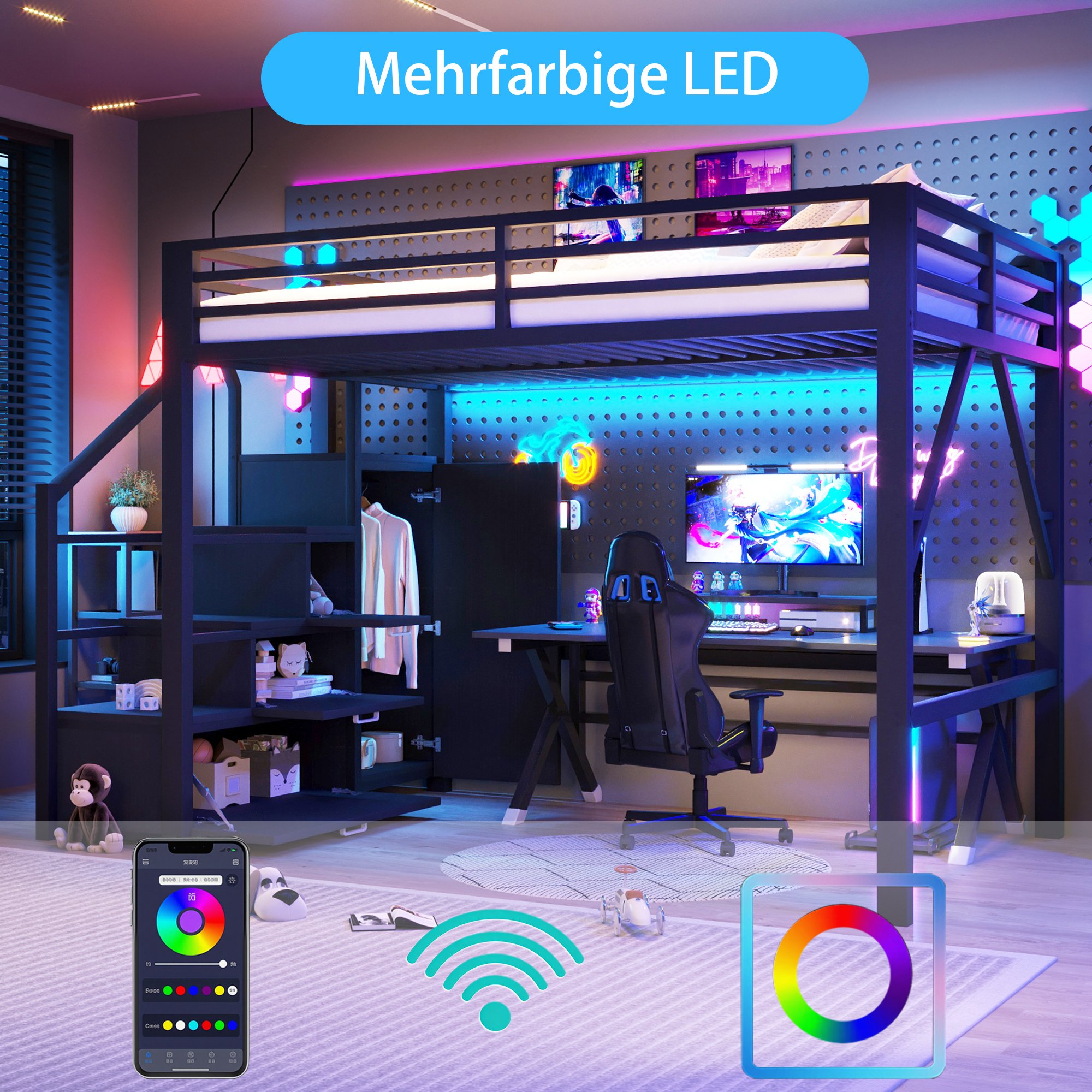 Éclairage LED intelligent