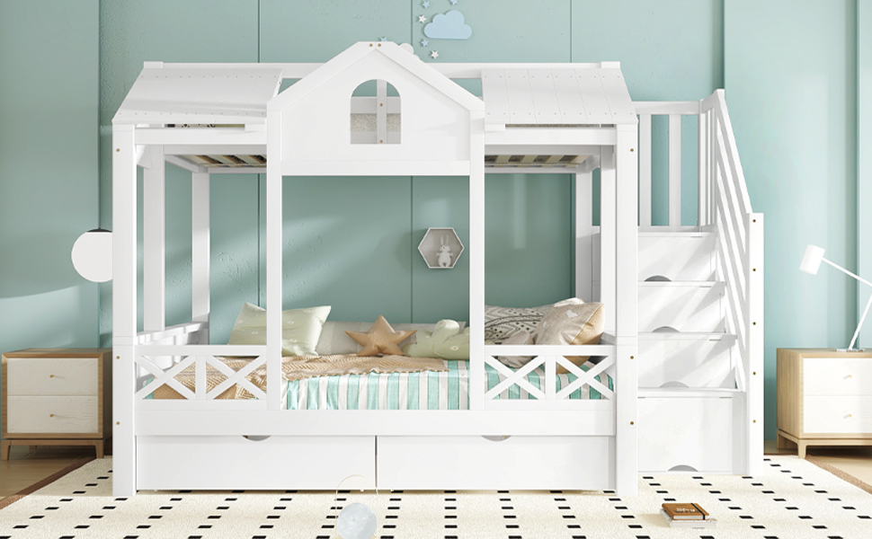 Un lit qui s'intègre dans toutes les chambres d'enfants
