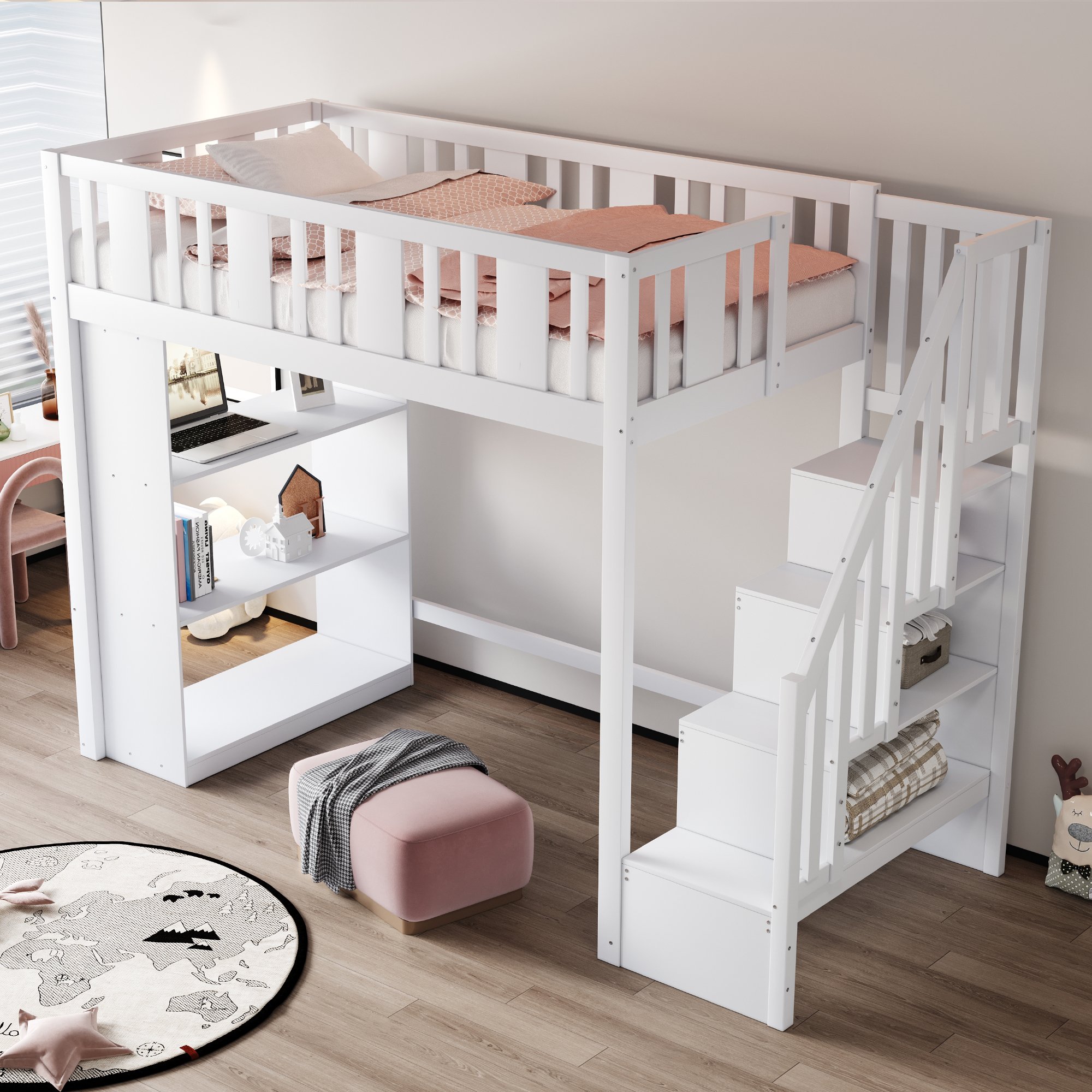 Rangements spacieux et pratiques