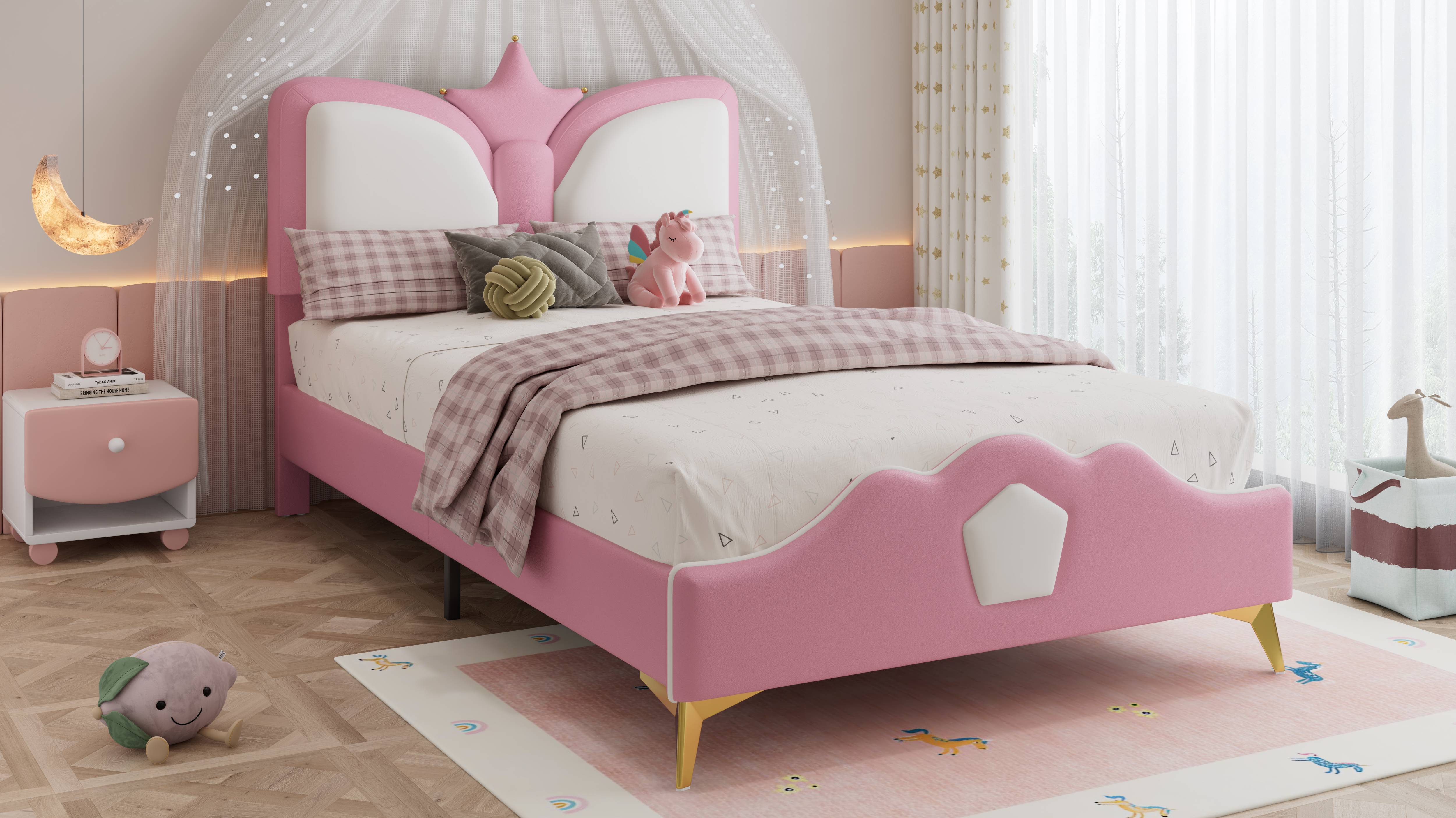 Une touche de rose et de blanc pour une décoration féerique