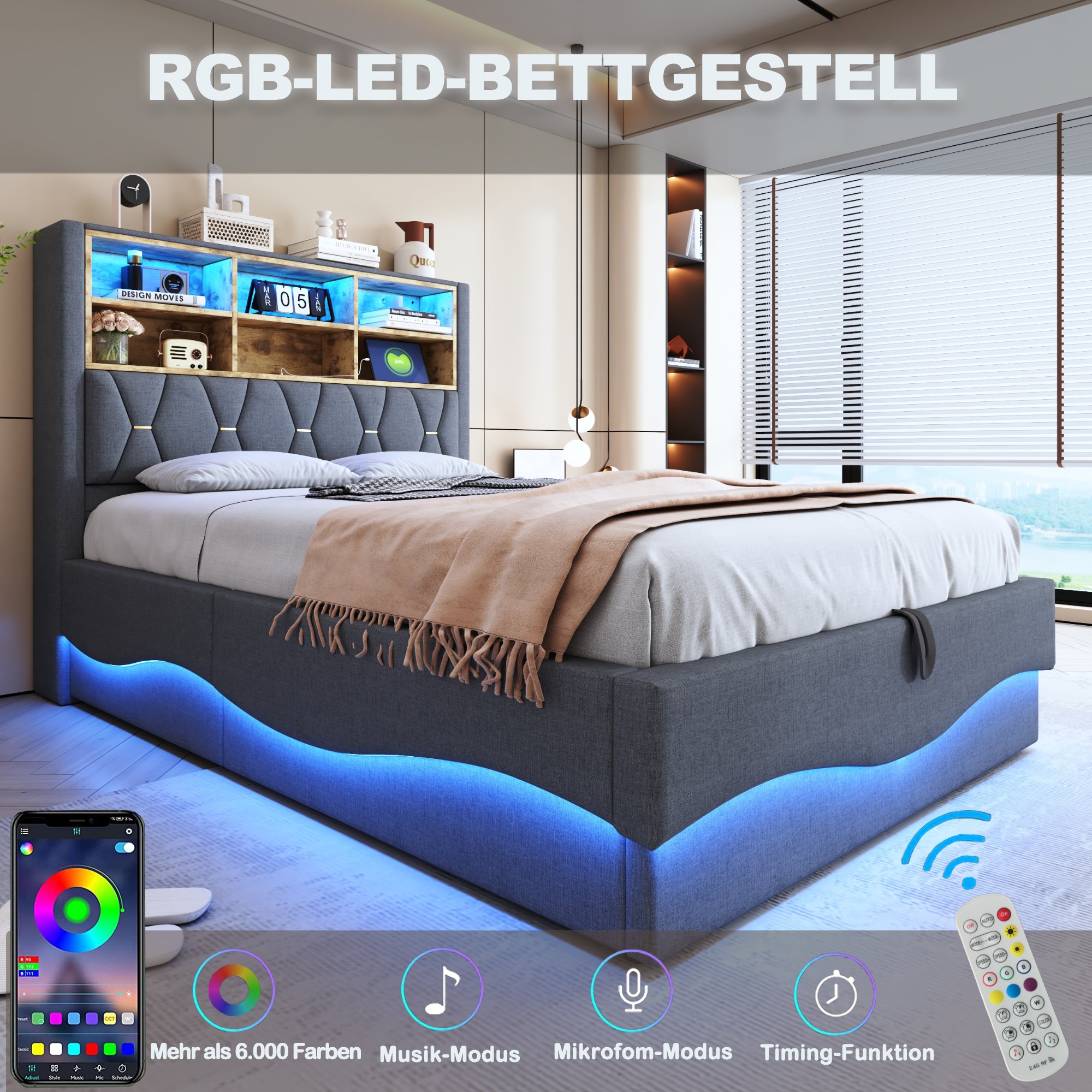 Éclairage LED intelligent