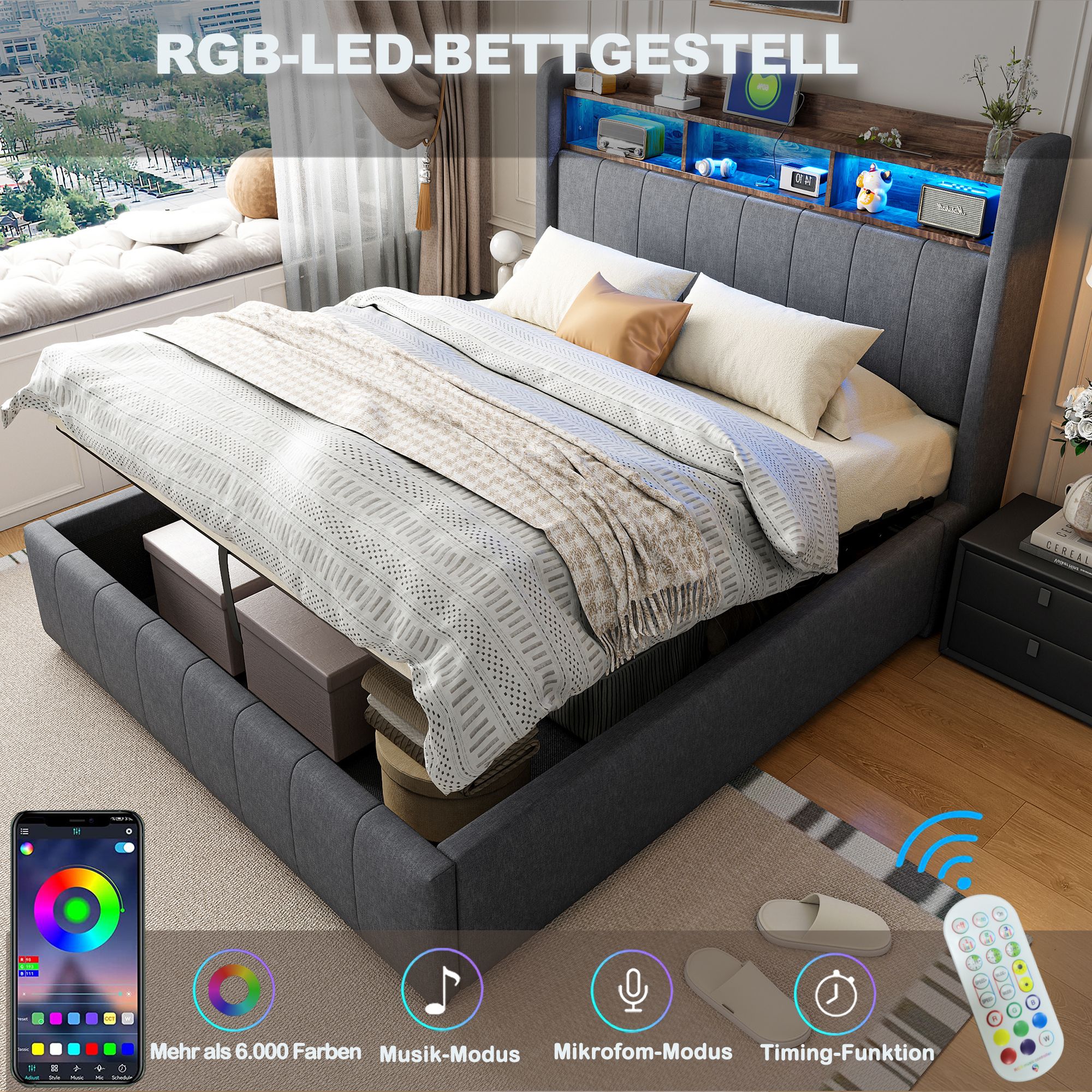 LED ambiantes personnalisables