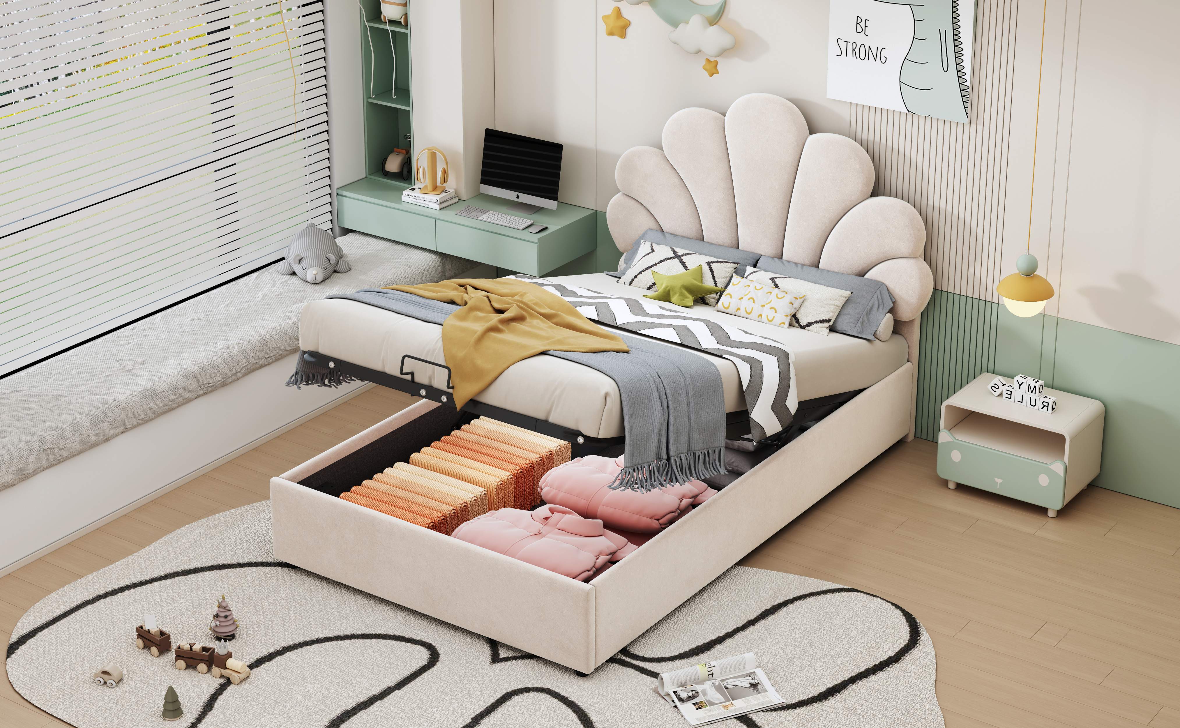 Espace de rangement pratique