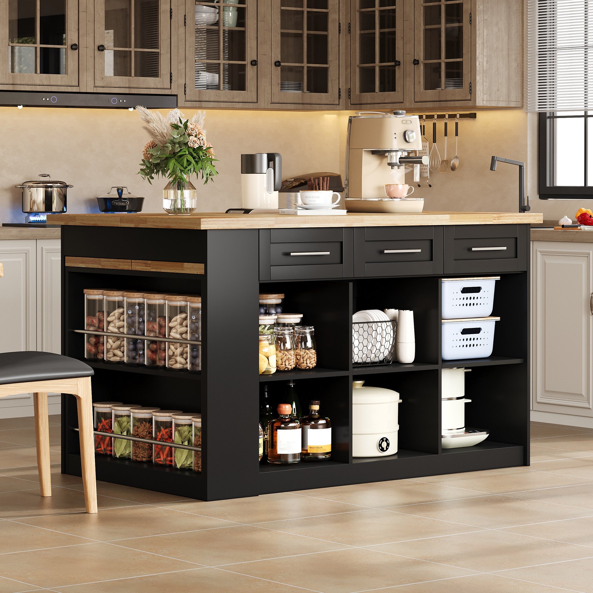 Rangements ouverts