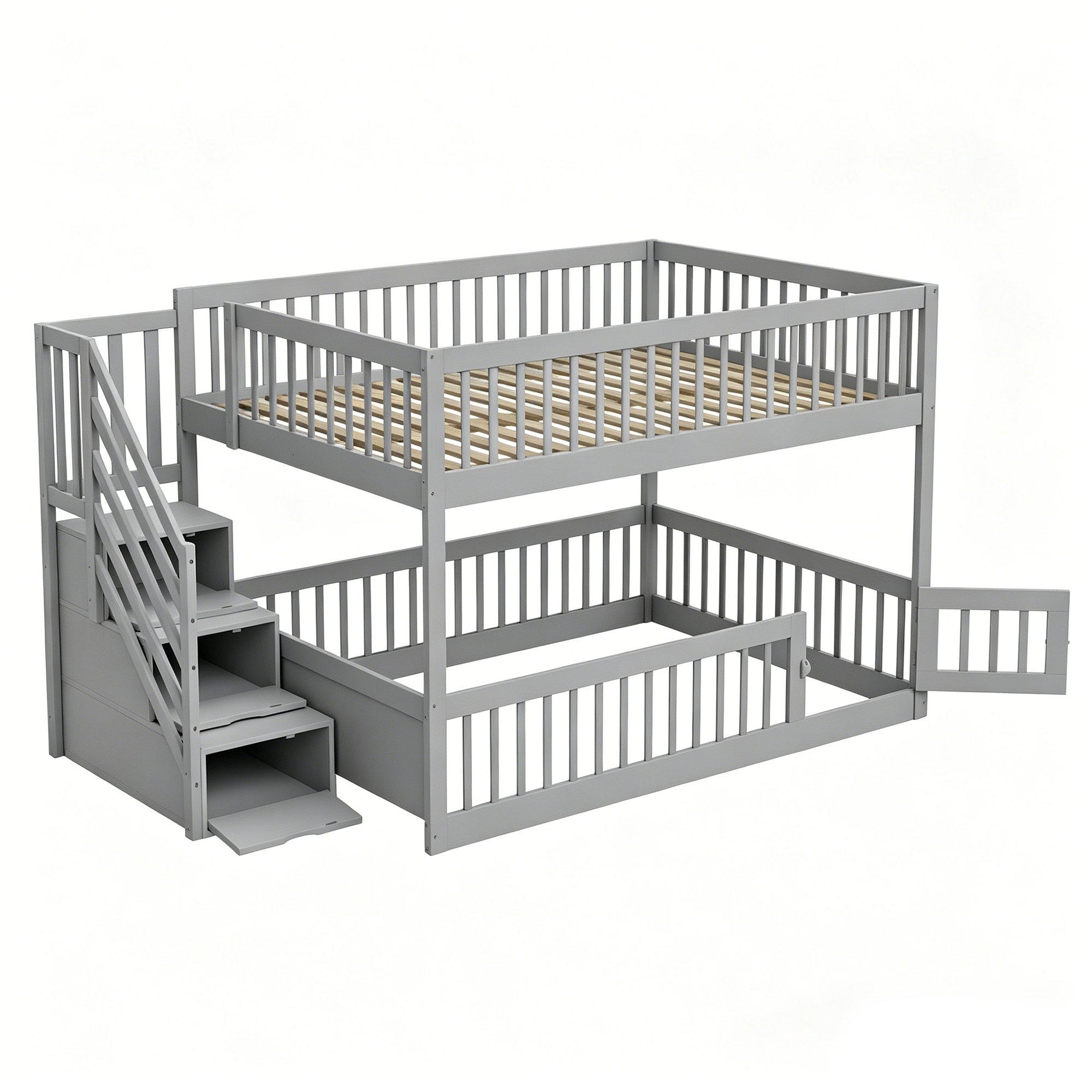 Un espace ludique et polyvalent en bas