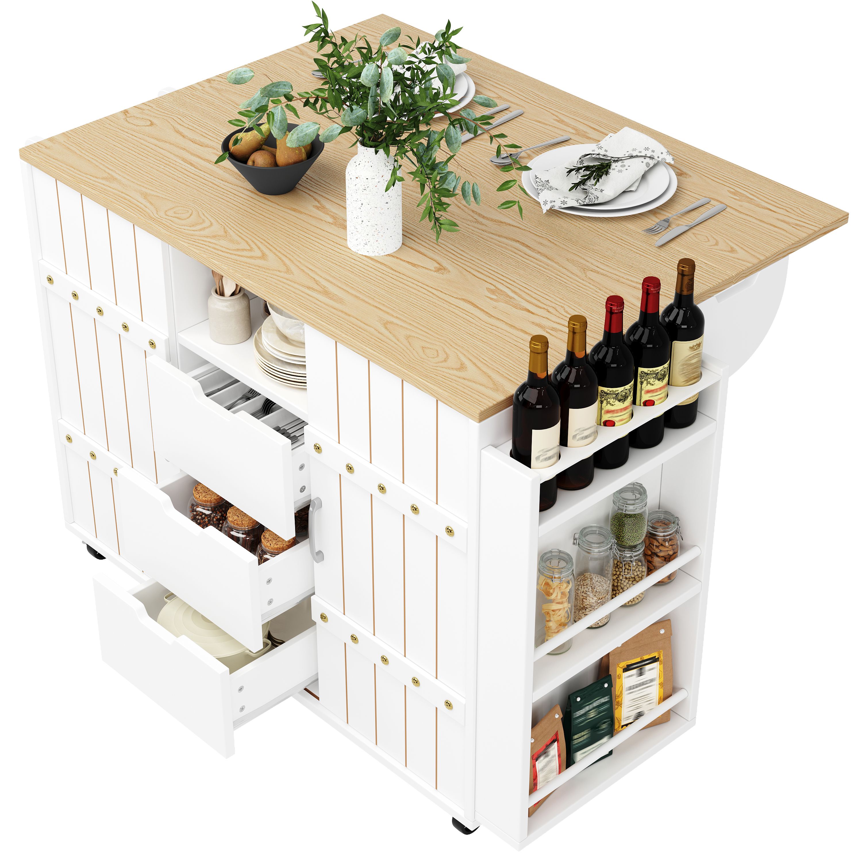 Un rangement spacieux et organisé