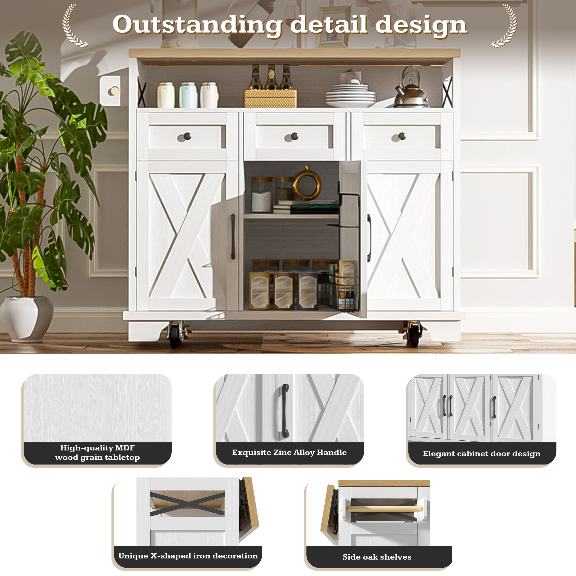 Matériaux de qualité et design soigné