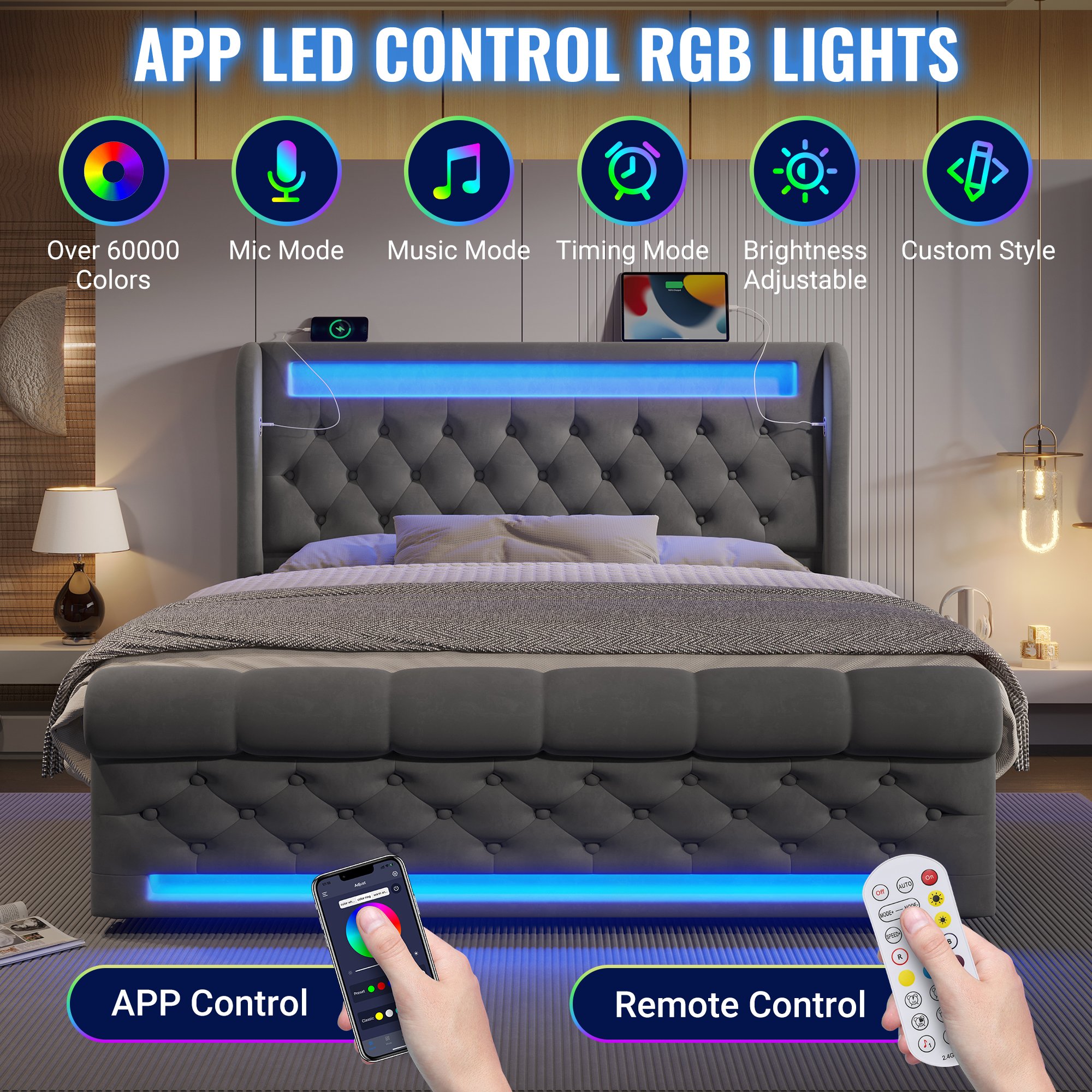 Éclairage LED Intelligent Connecté
