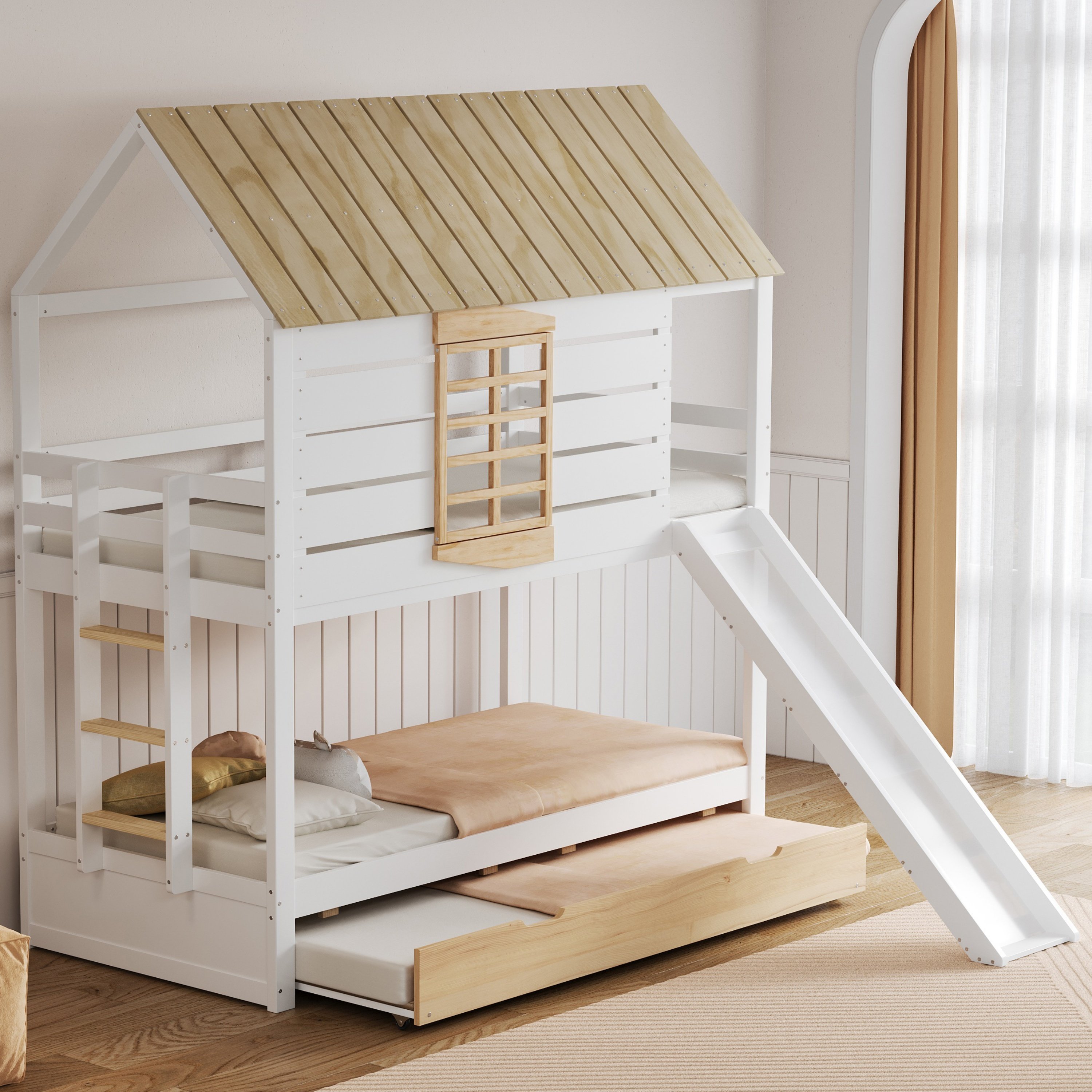 Un lit escamotable pour accueillir vos invités