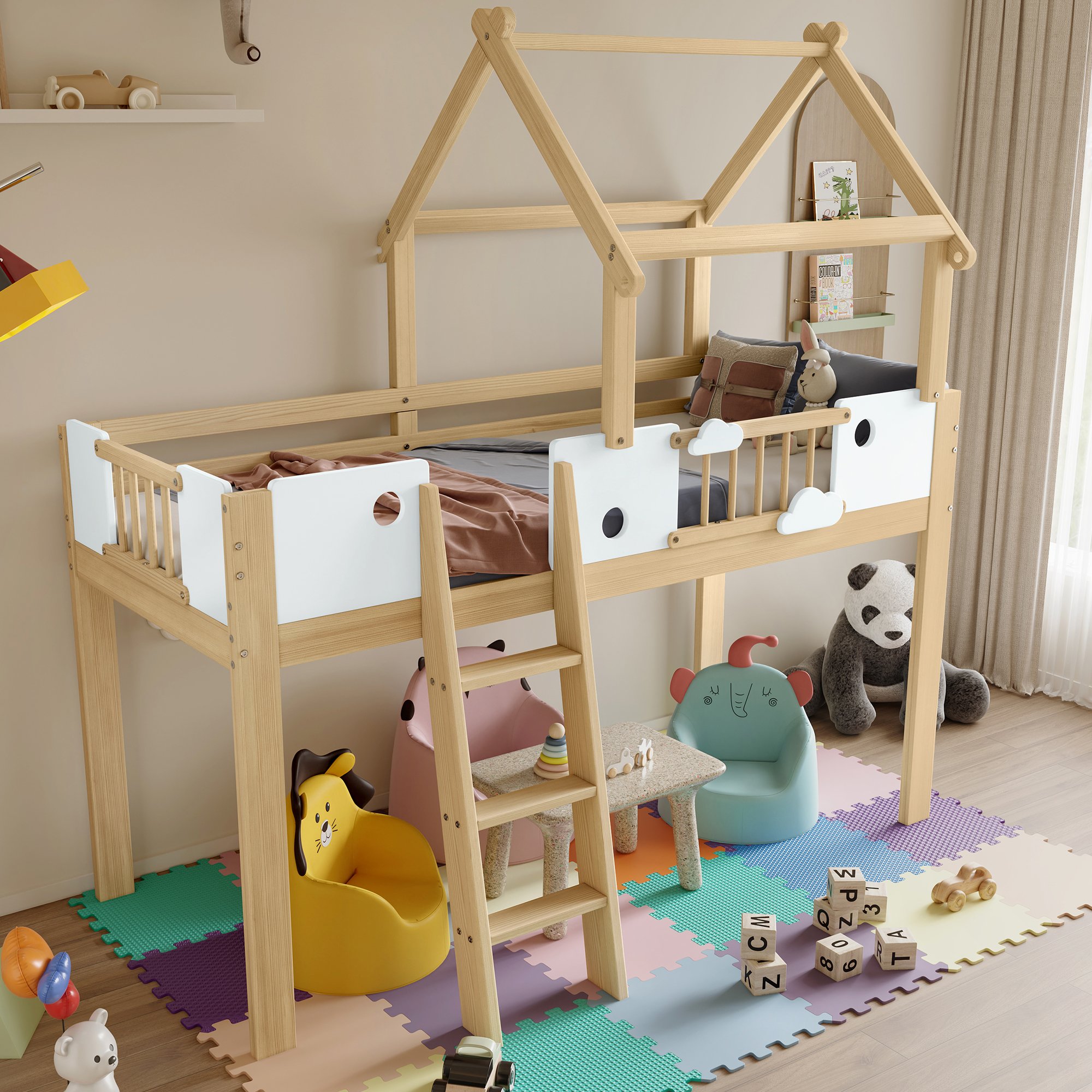Espace sous le lit polyvalent