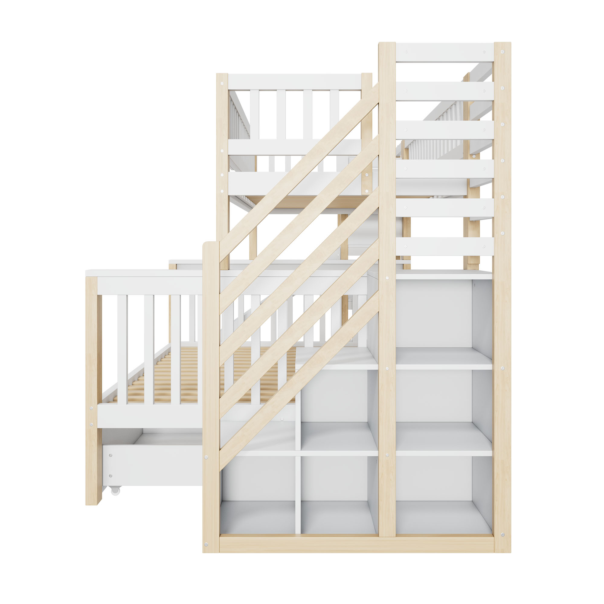 Structure en pin massif