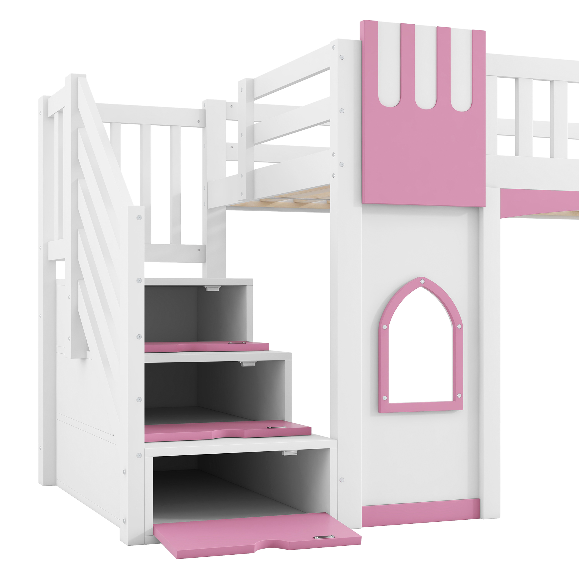 Escalier de rangement pour gagner de la place