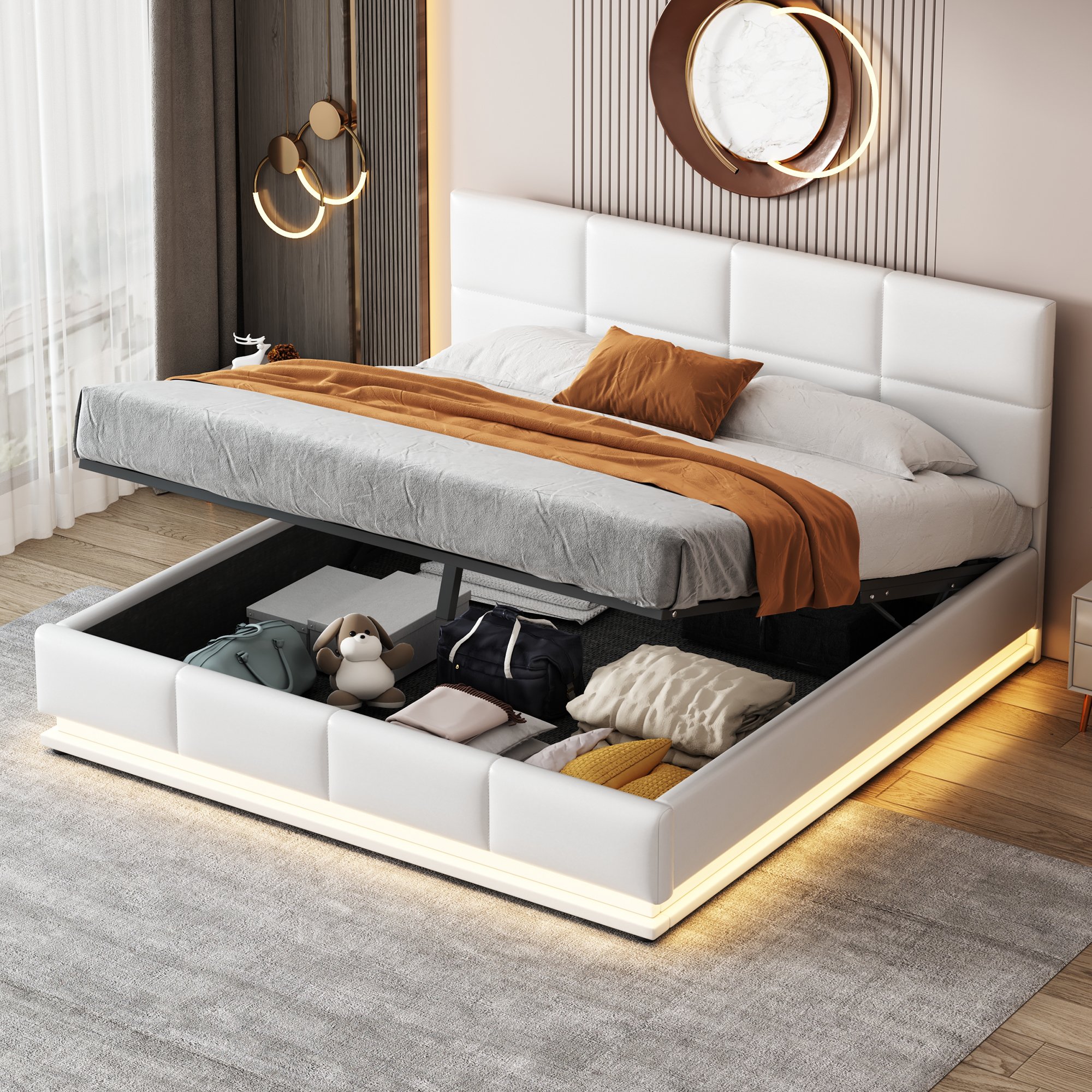 Grand espace de rangement