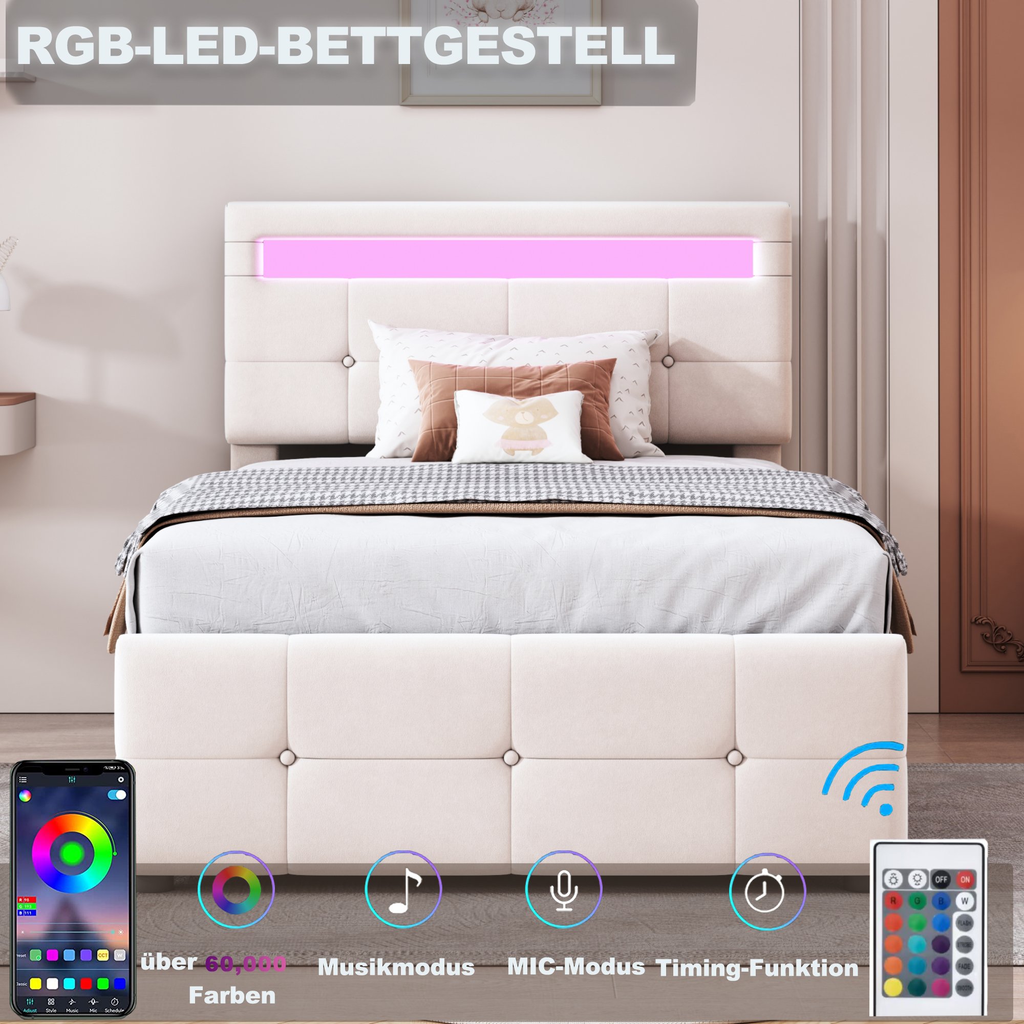 Éclairage LED personnalisable