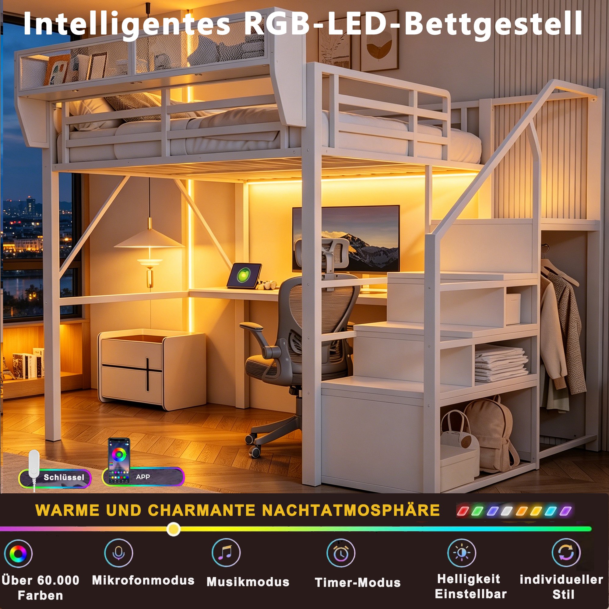 Éclairage LED intégré