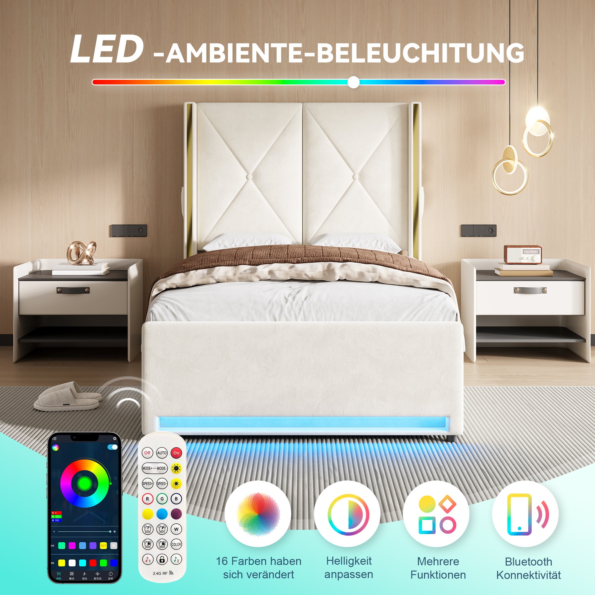 Éclairage LED d'ambiance