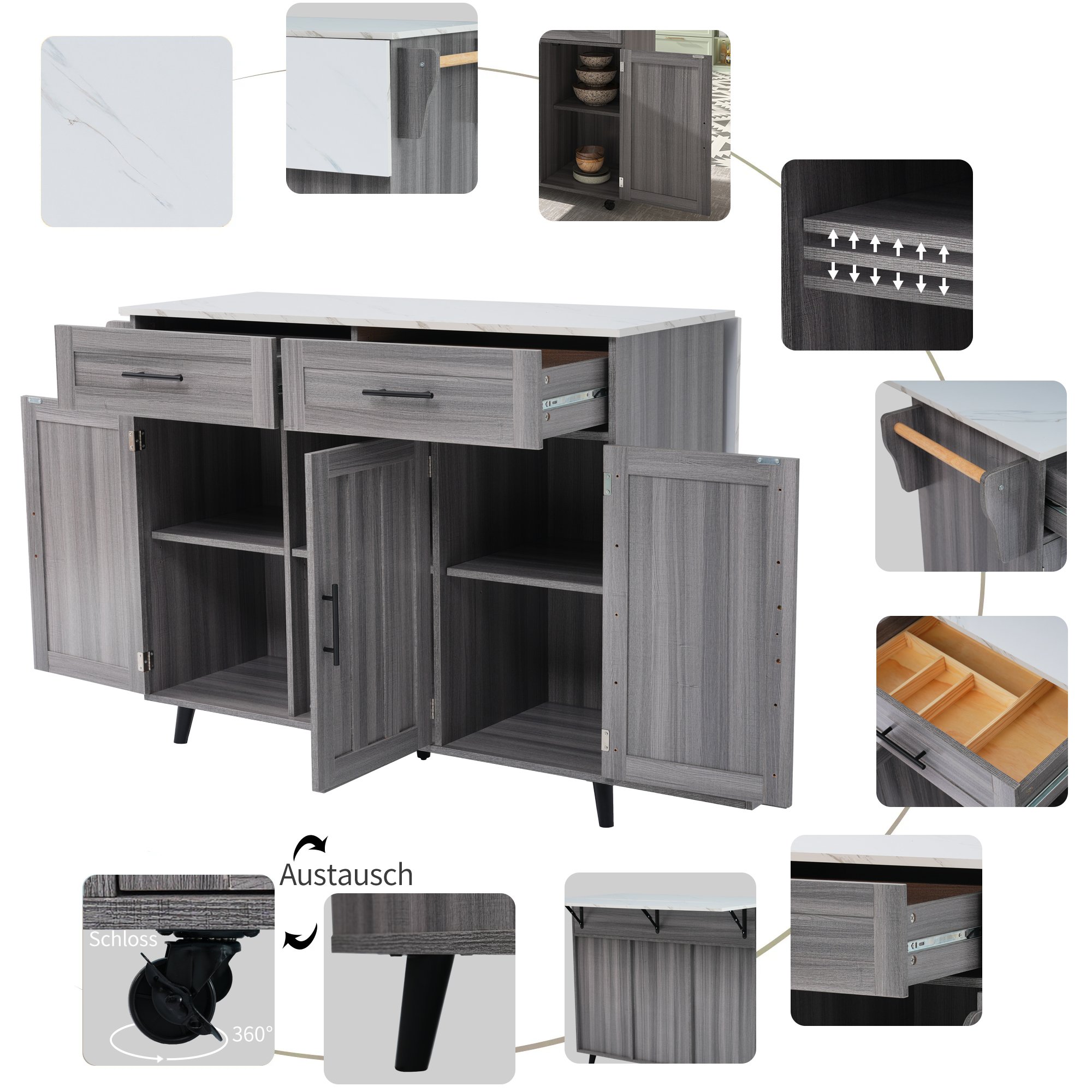 Montage facile et rangement pratique