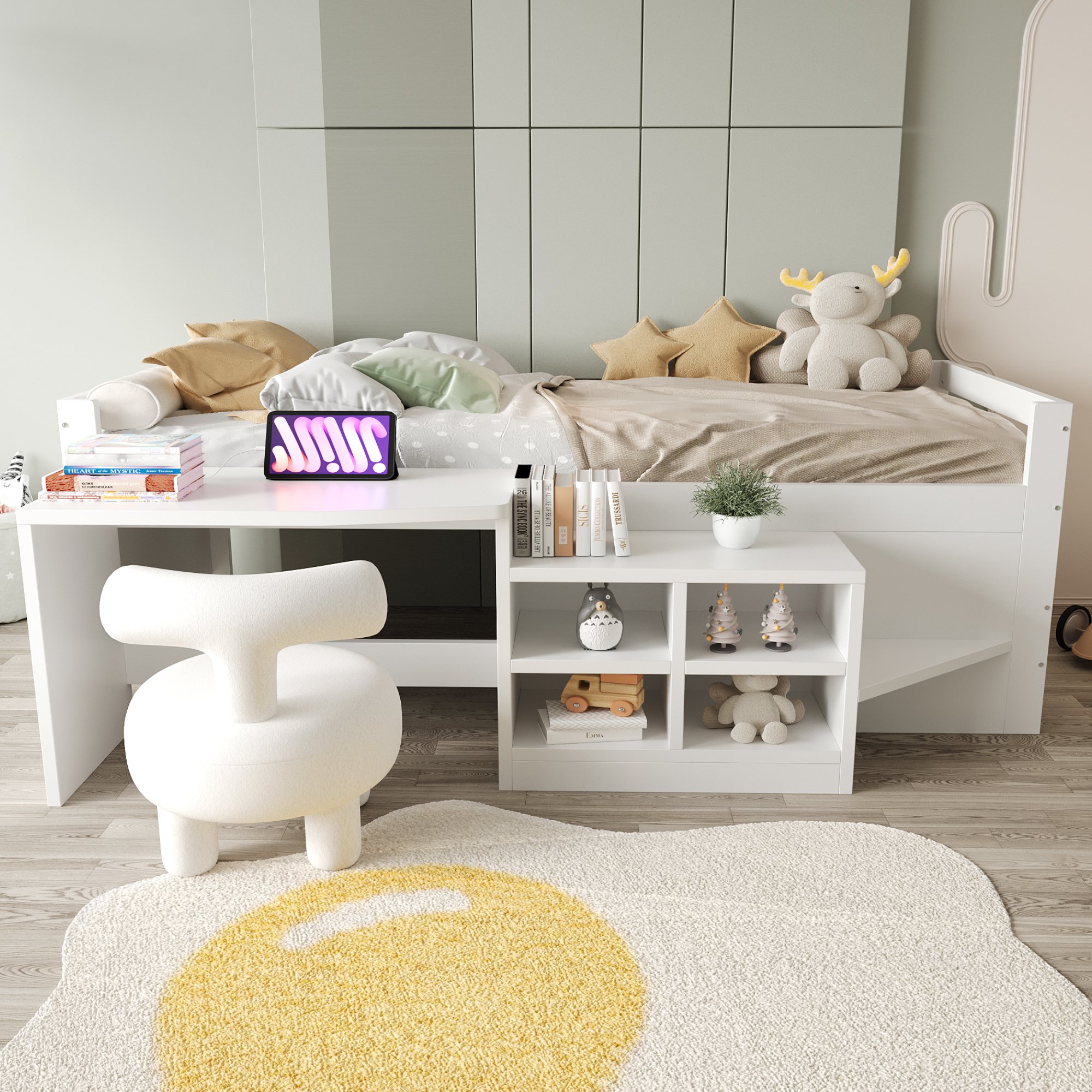 Rangements intégrés pratiques