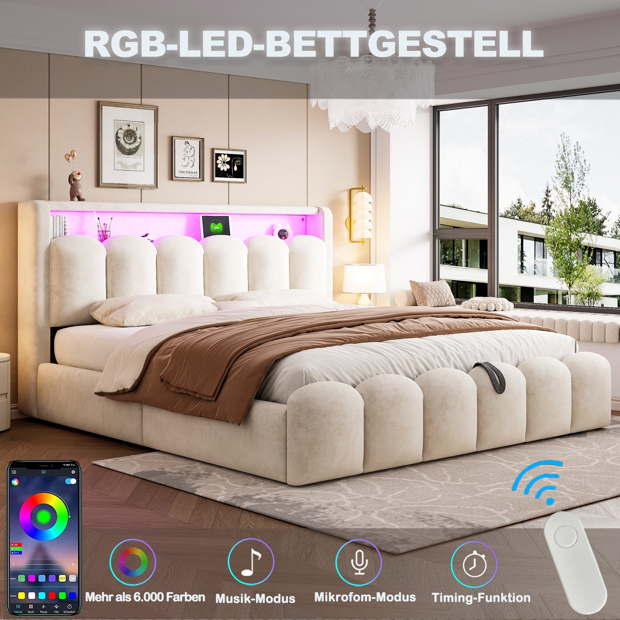 Éclairage LED intelligent