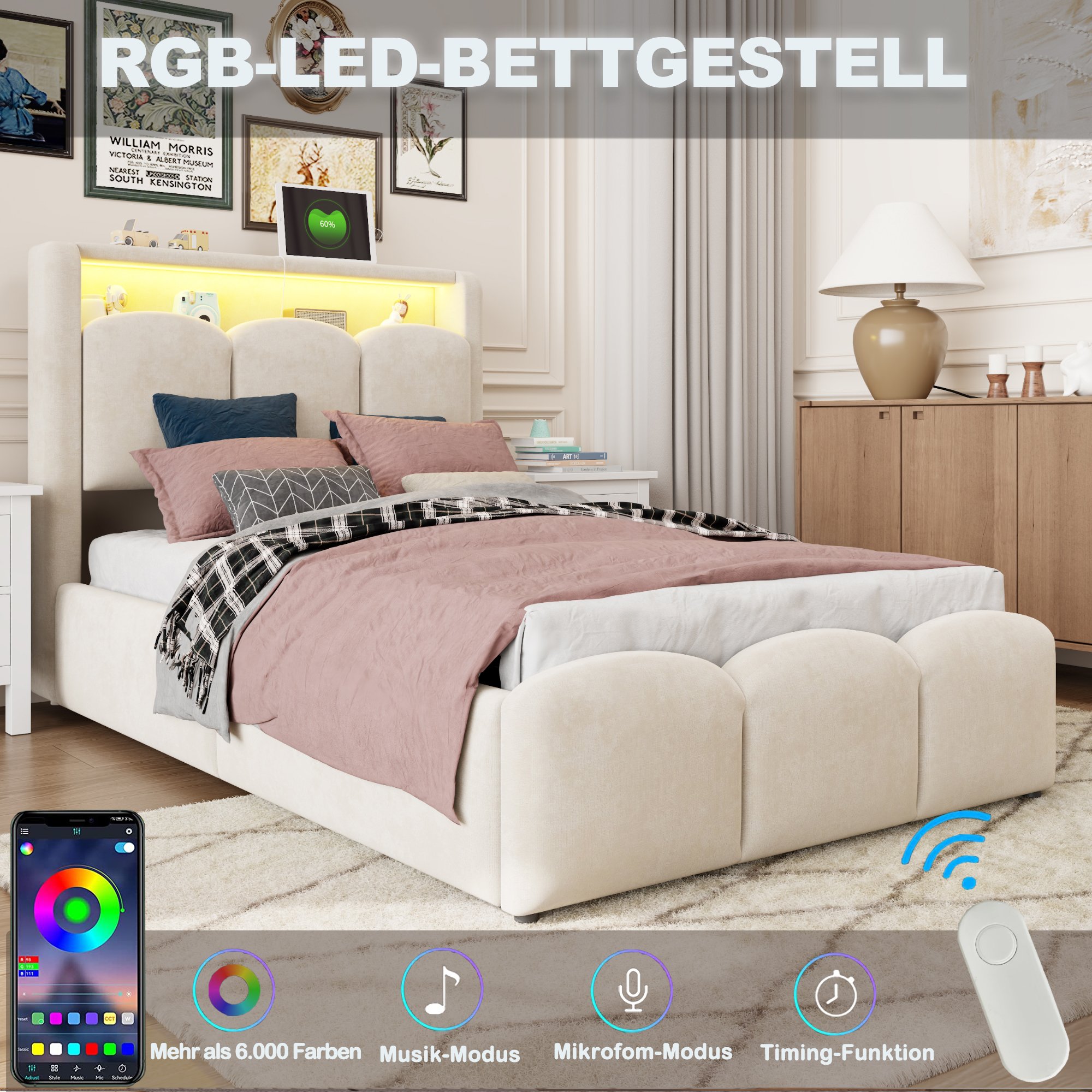 Éclairage LED personnalisable