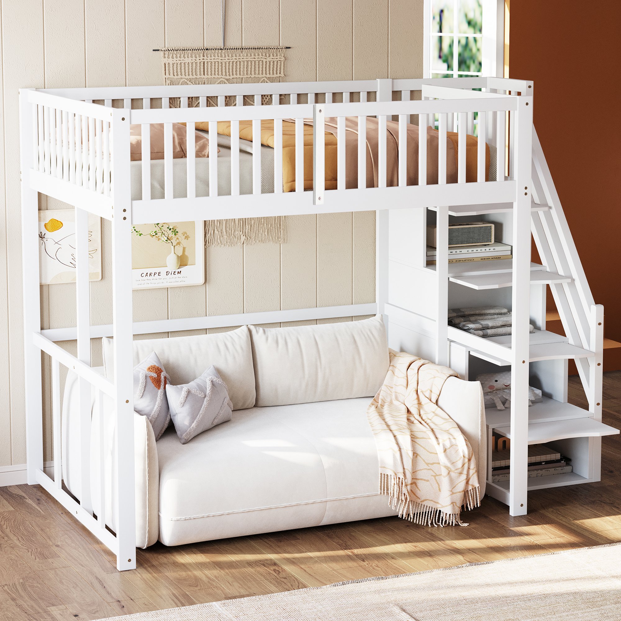 Espace sous le lit