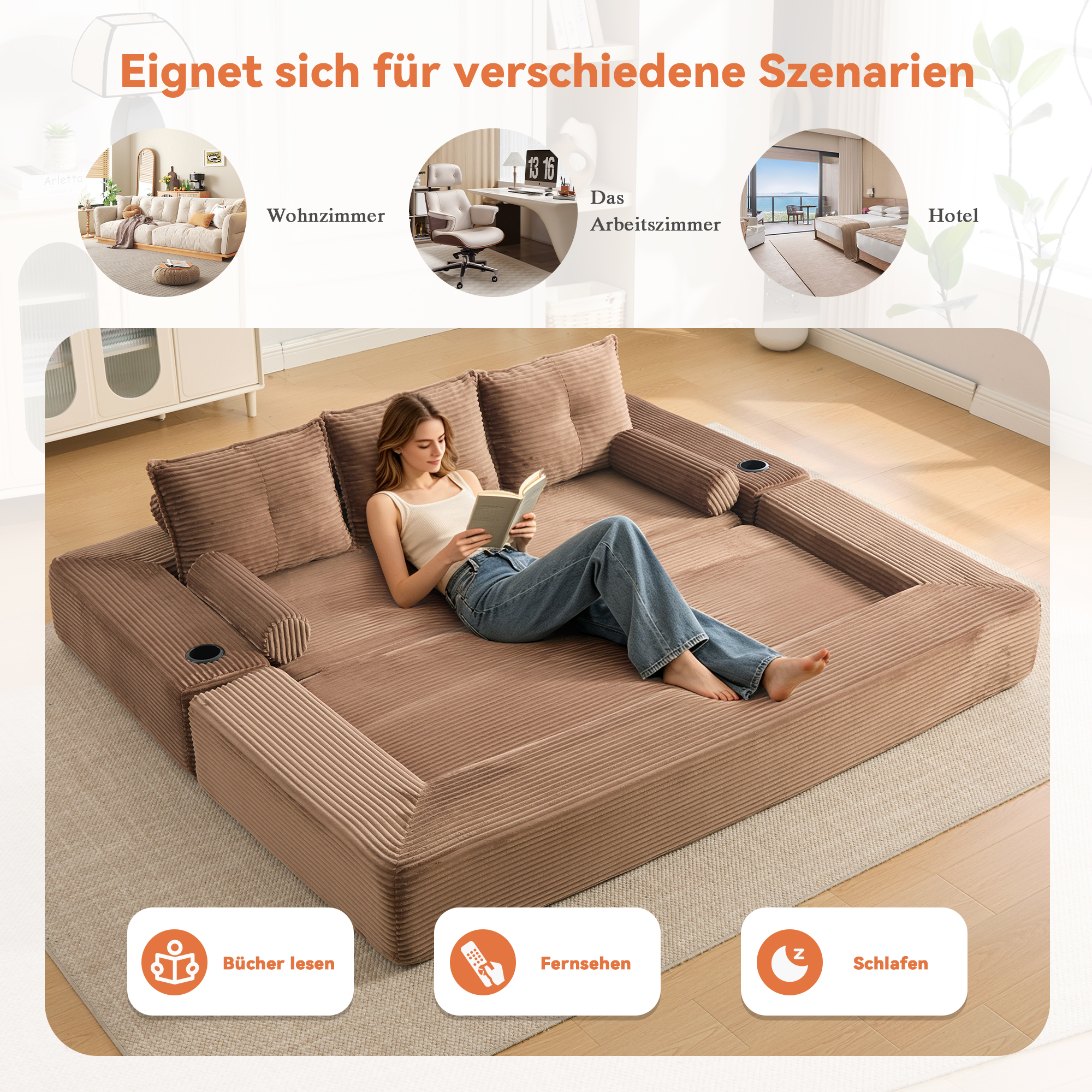 Un couchage d'appoint pour les invités