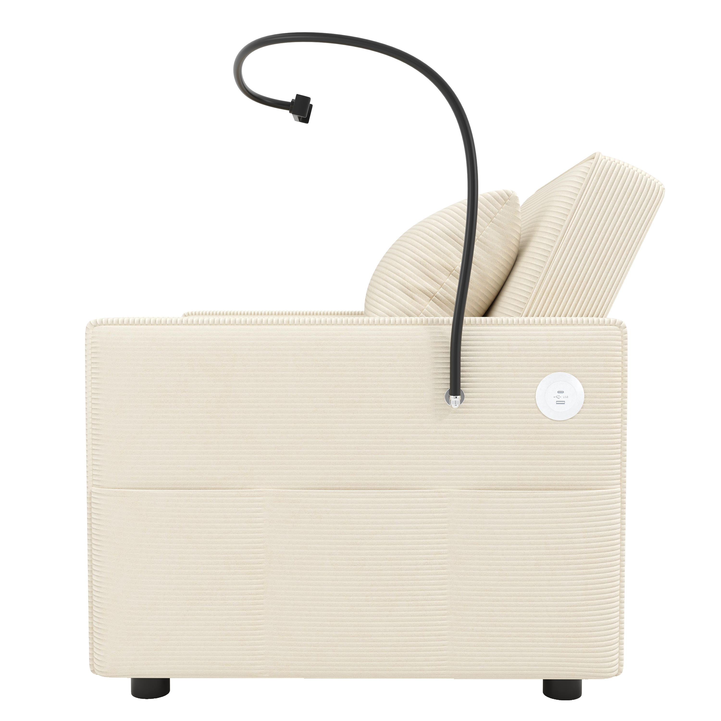 Table d'appoint et 3 poches de rangement