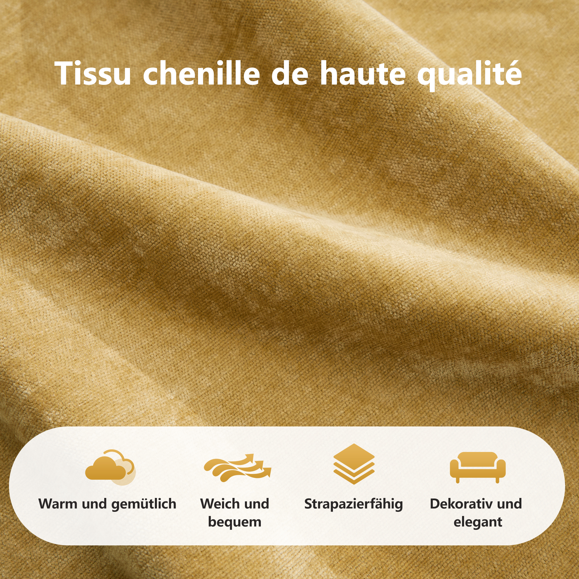 Tissu Chenille Résistant
