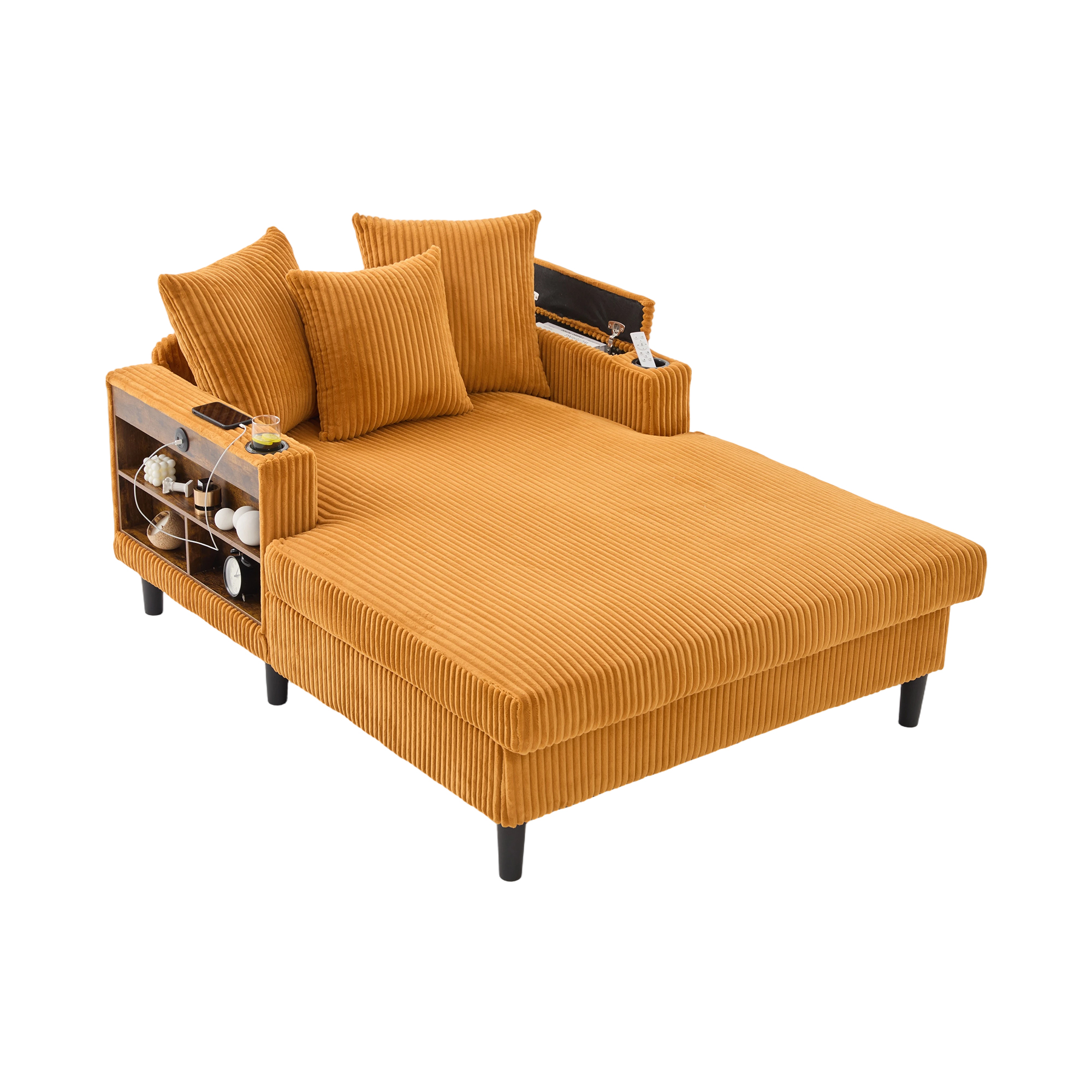 Rangement sous l'assise