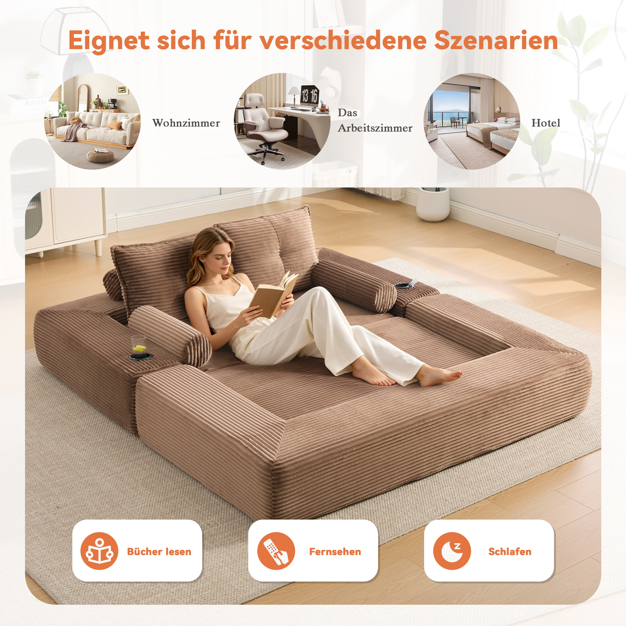 Un couchage d'appoint au quotidien