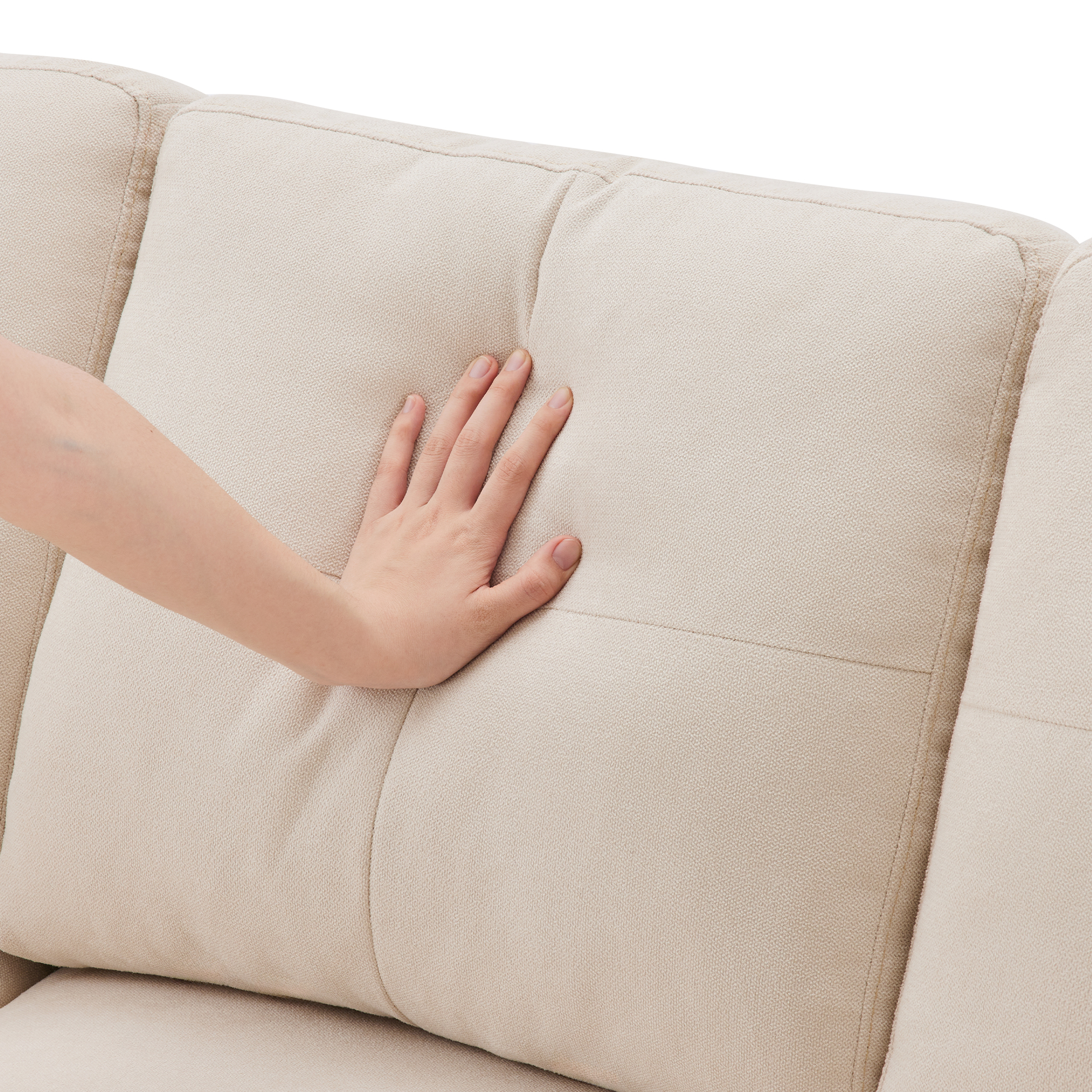 Assise en mousse haute élasticité et ressort à poche