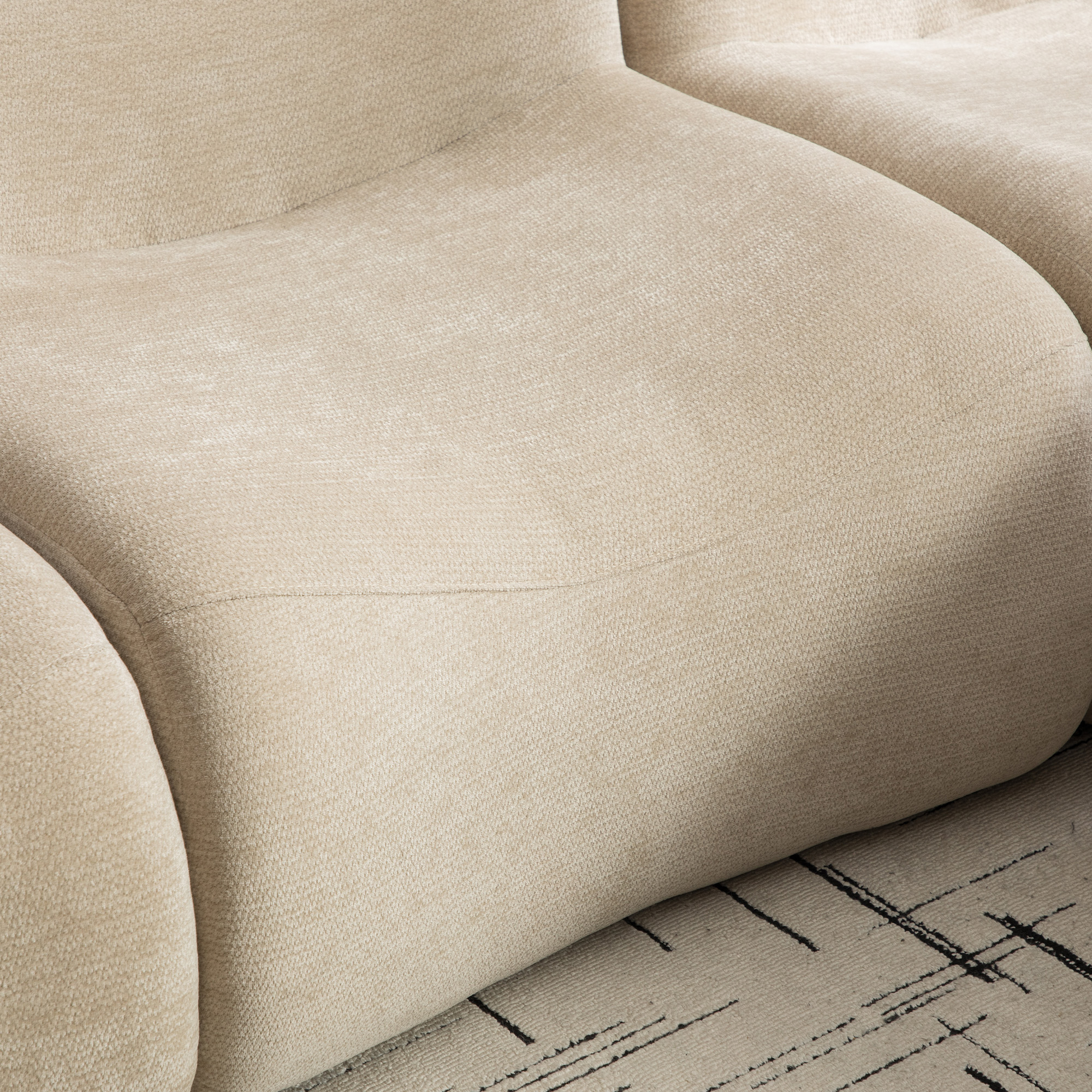 Tissu Chenille durable et anti-boulochage
