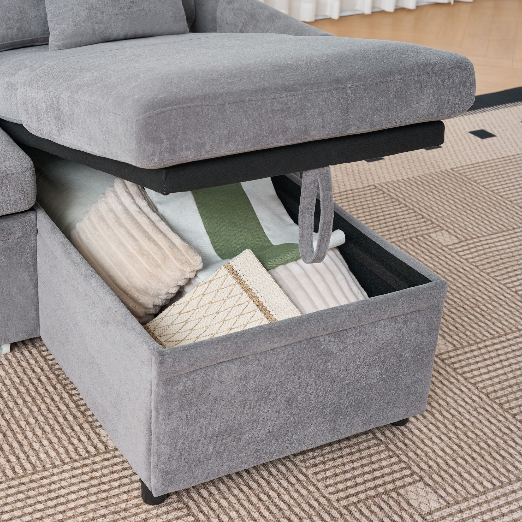 Rangement intégré pratique