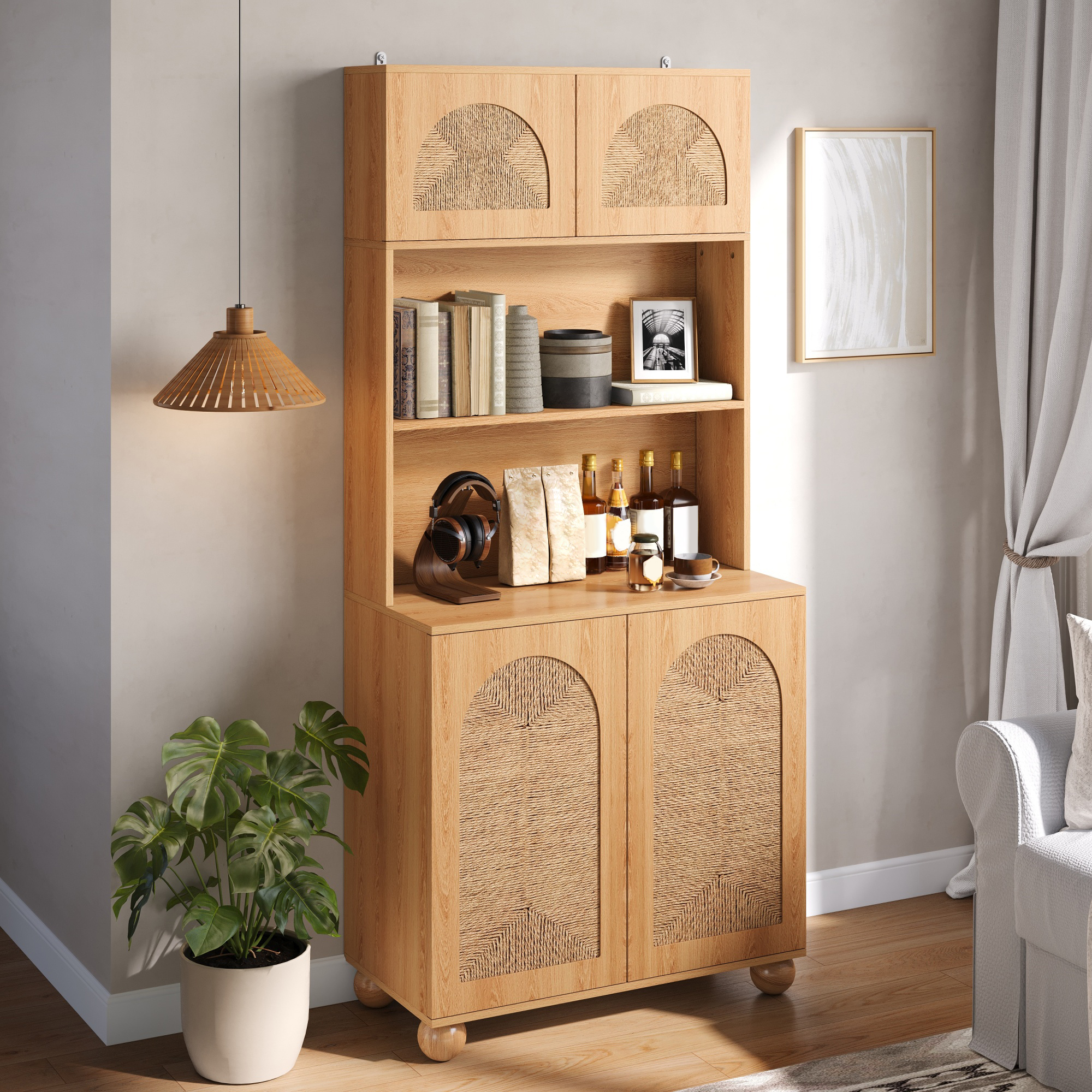 Portes en Tressage Naturel