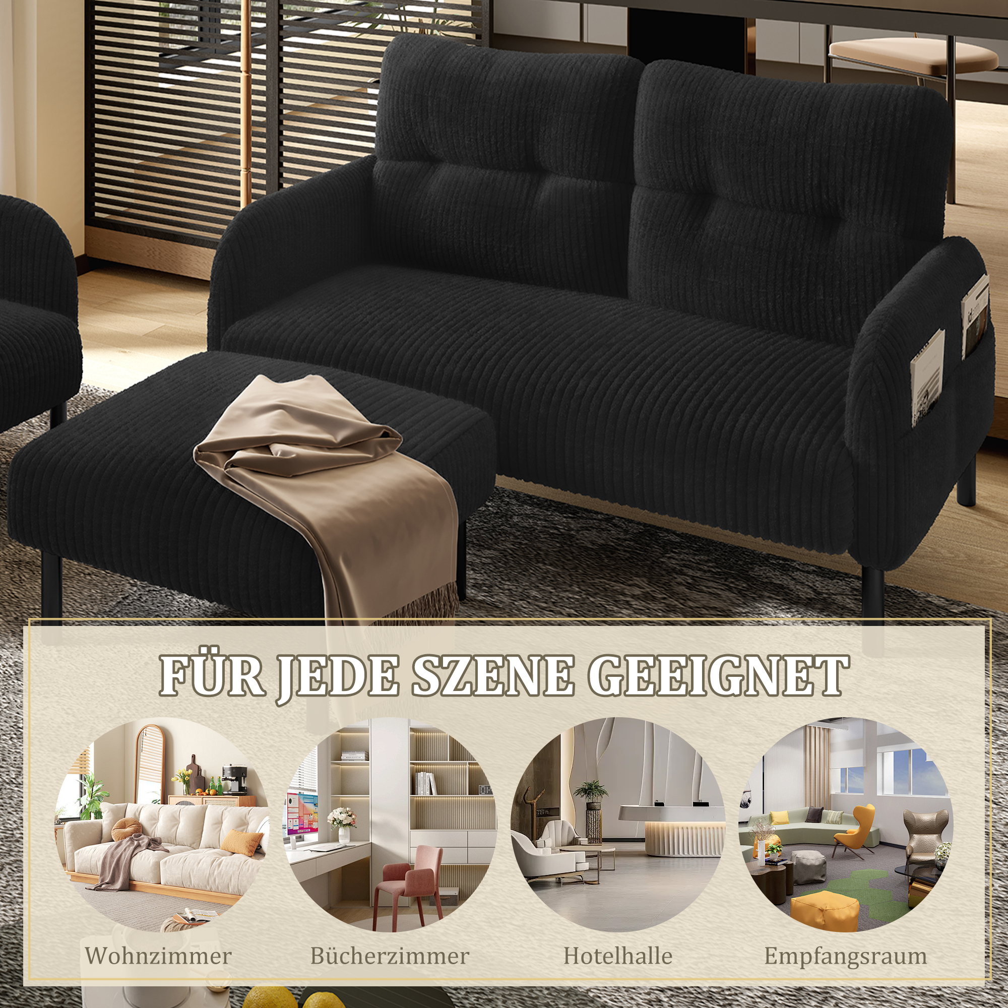 Pour le salon, la chambre ou le bureau