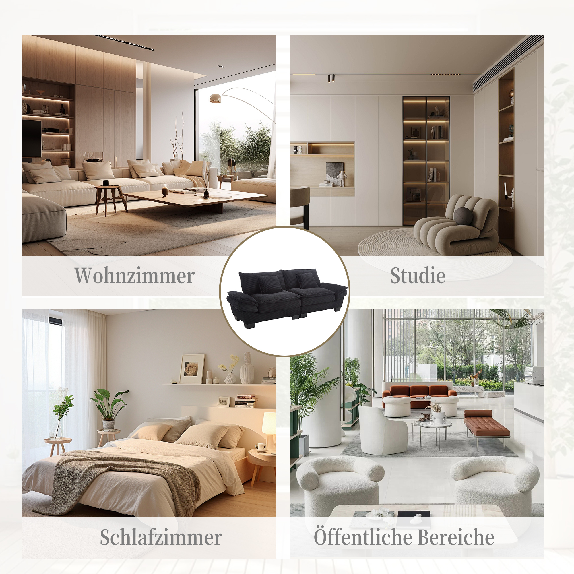 Un canapé pour le salon, la chambre ou le bureau