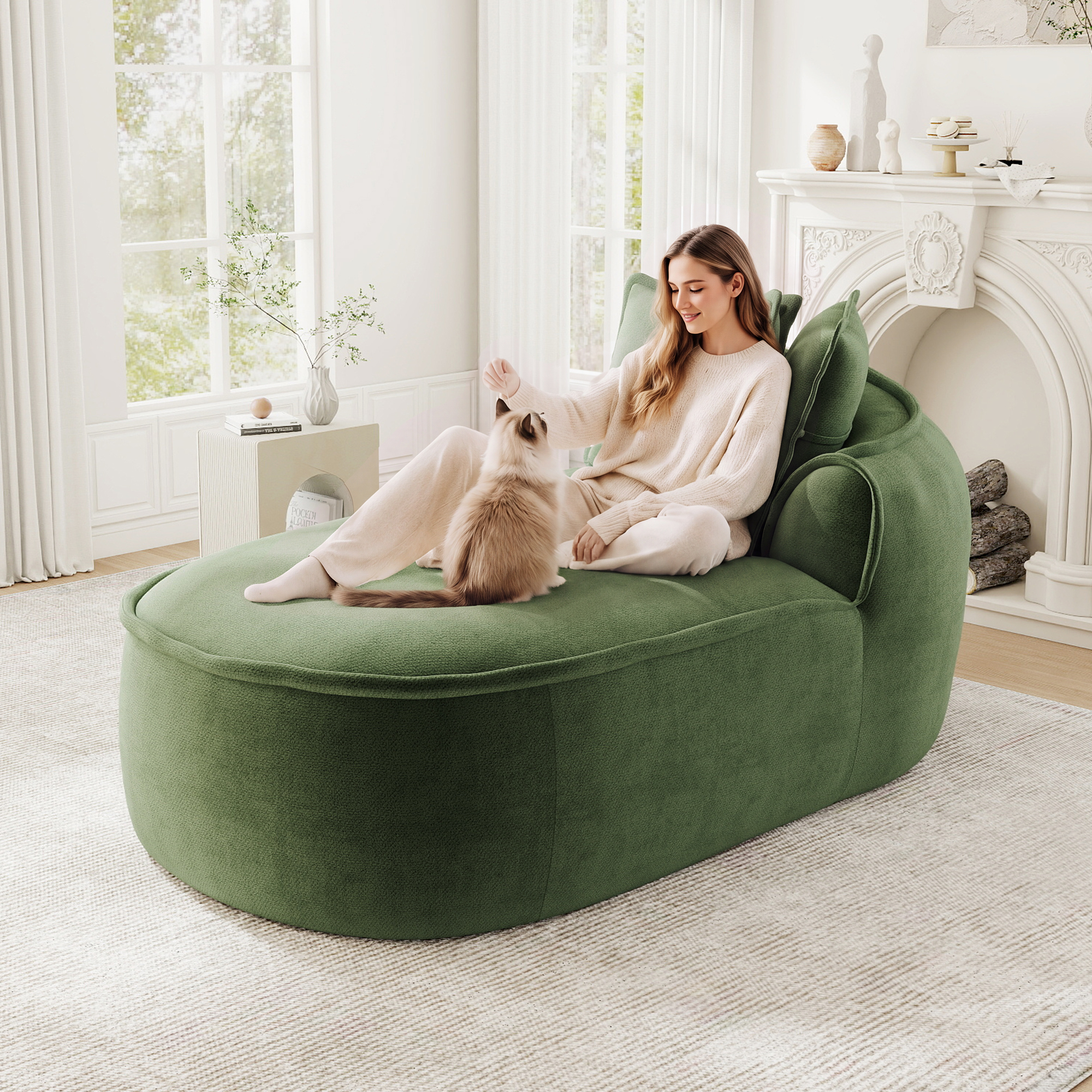 Assise profonde et accoudoirs larges