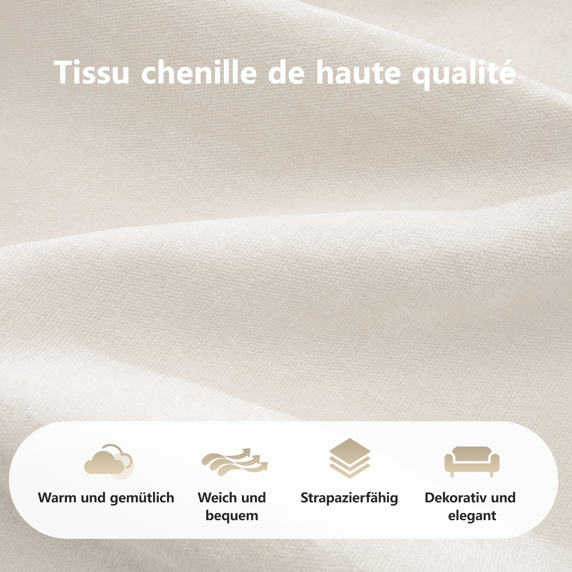 Tissu Chenille Premium