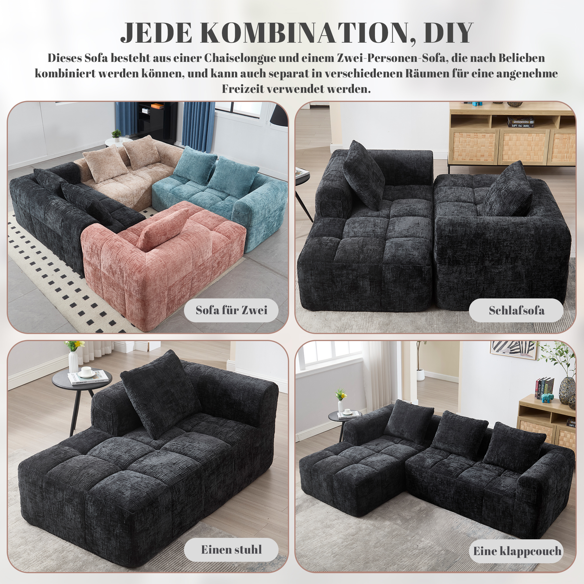 Combinaisons modulables