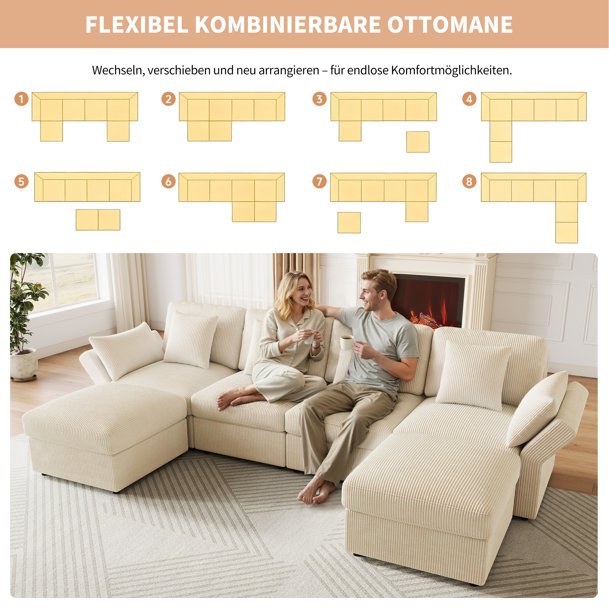 Configuration modulaire flexible