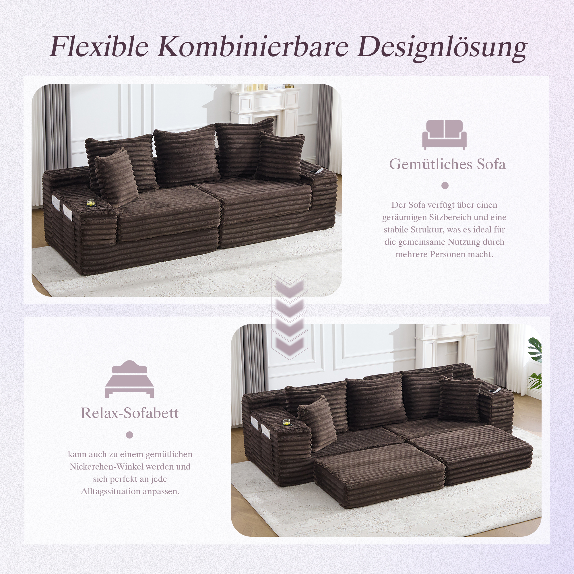 Sofa ou couchage d'appoint