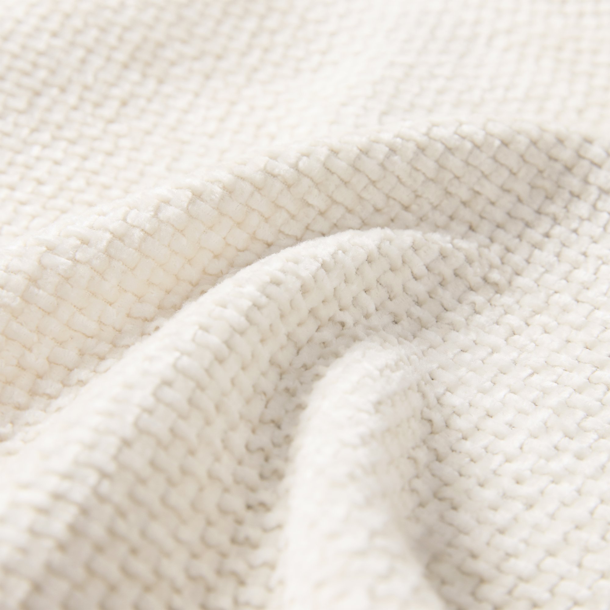 Tissu Chenille Waffle