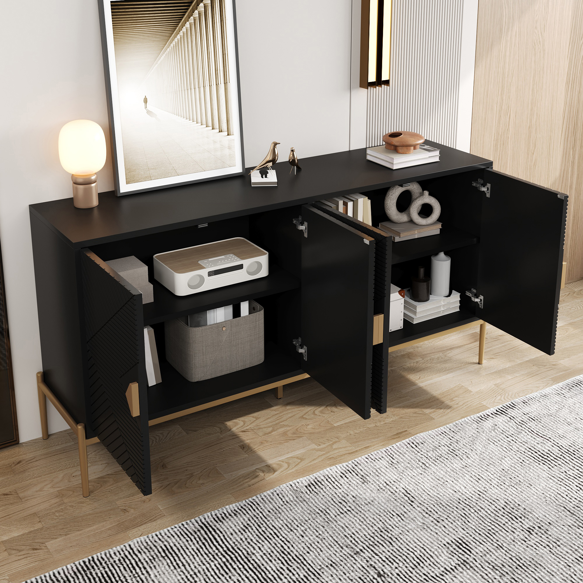 Rangement Spacieux et Organisé