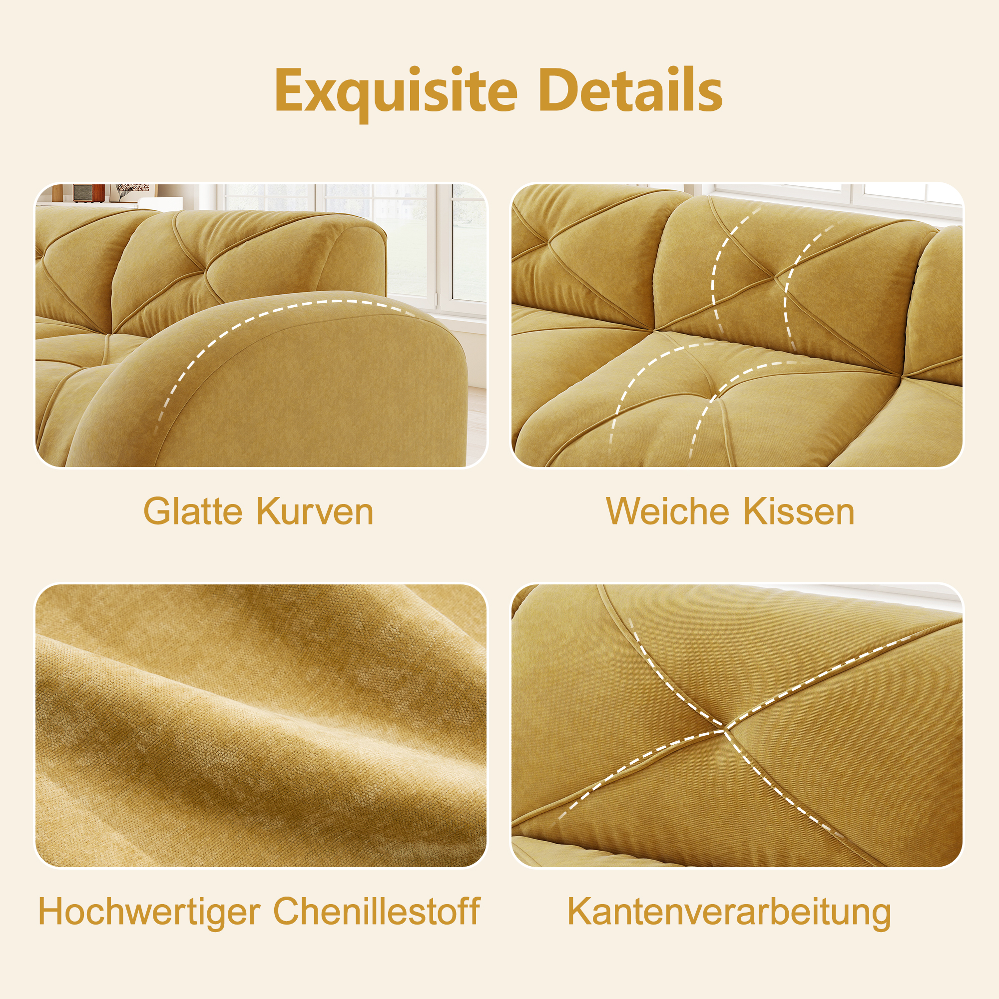 Confort Premium & Tissu Résistant